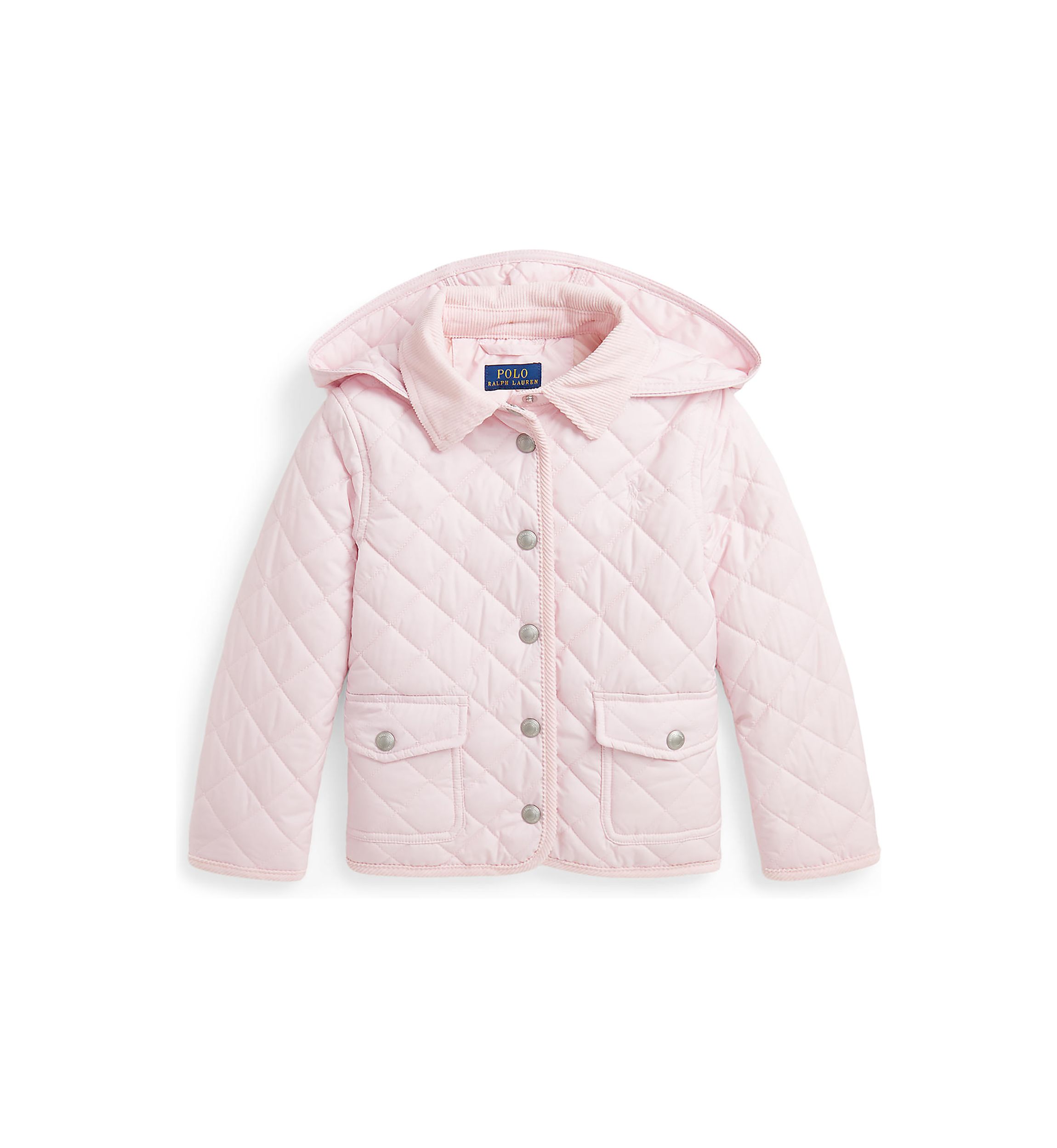 Girls 2-6x Quilted Water Repellent Barn Jacket