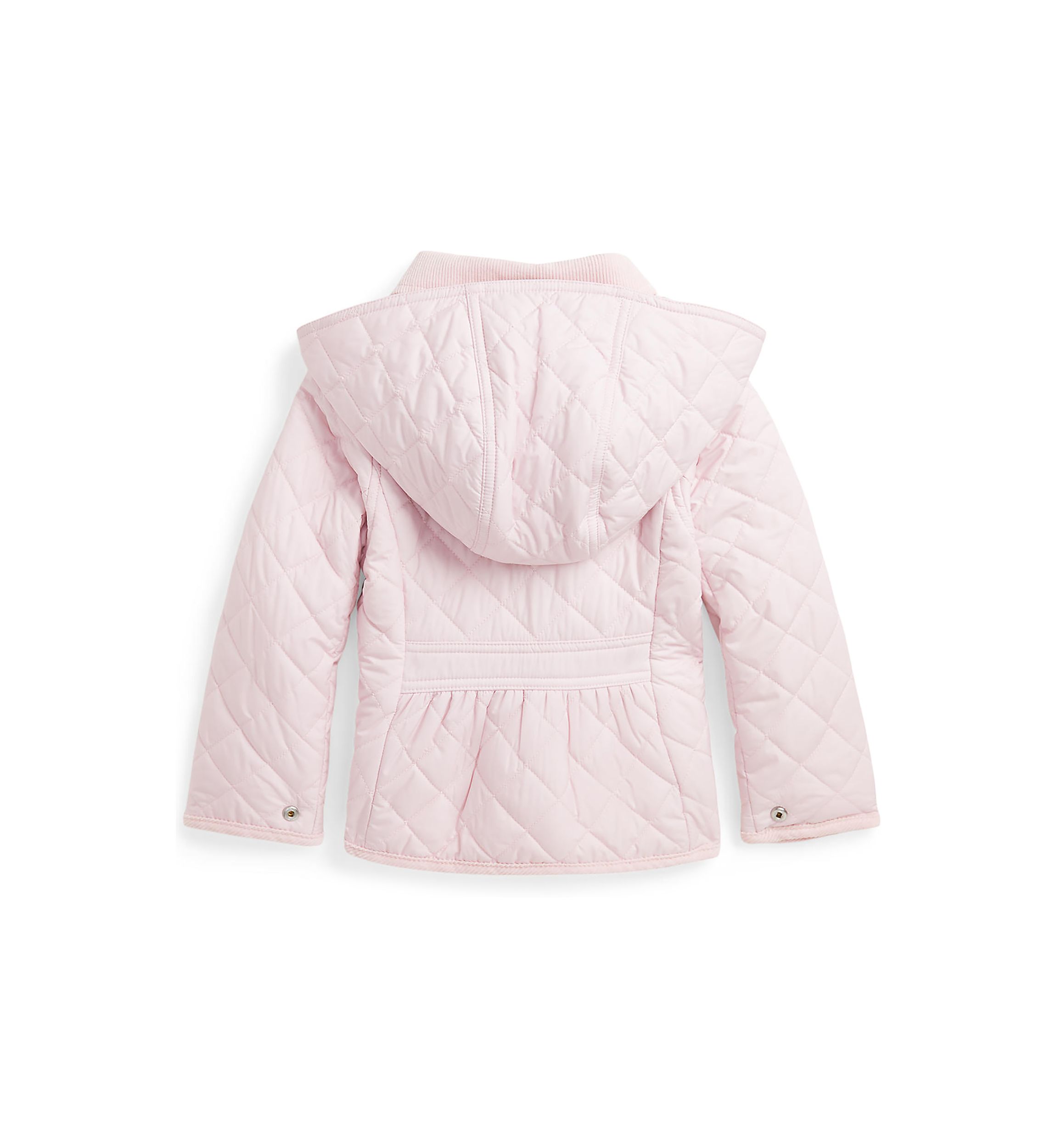 Girls 2-6x Quilted Water Repellent Barn Jacket