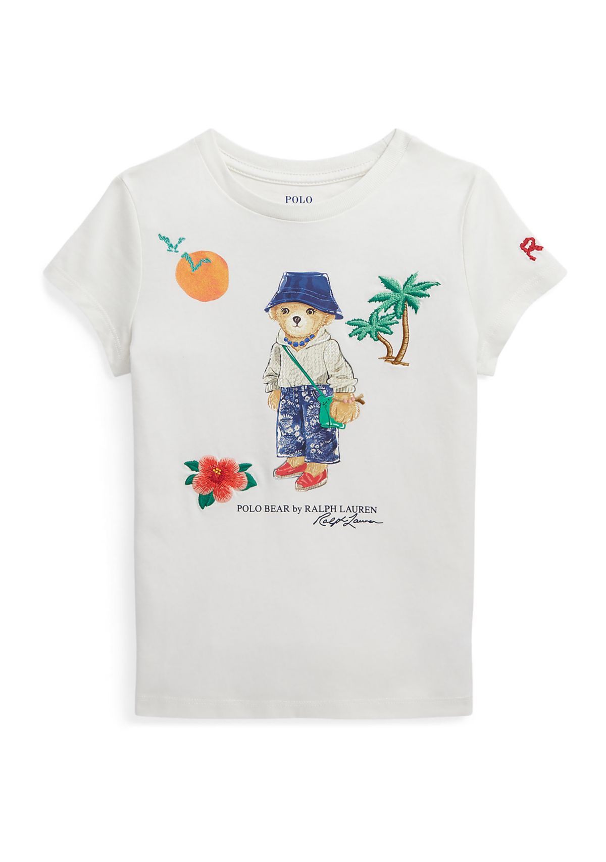 Girls 2-6x Polo Bear Cotton Jersey T-Shirt 