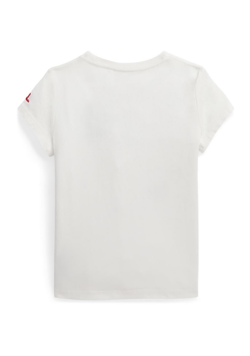 Girls 2-6x Polo Bear Cotton Jersey T-Shirt 