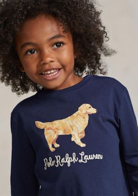 Polo Ralph Lauren Little Girls 2T-6X Logo Wide Leg Fleece