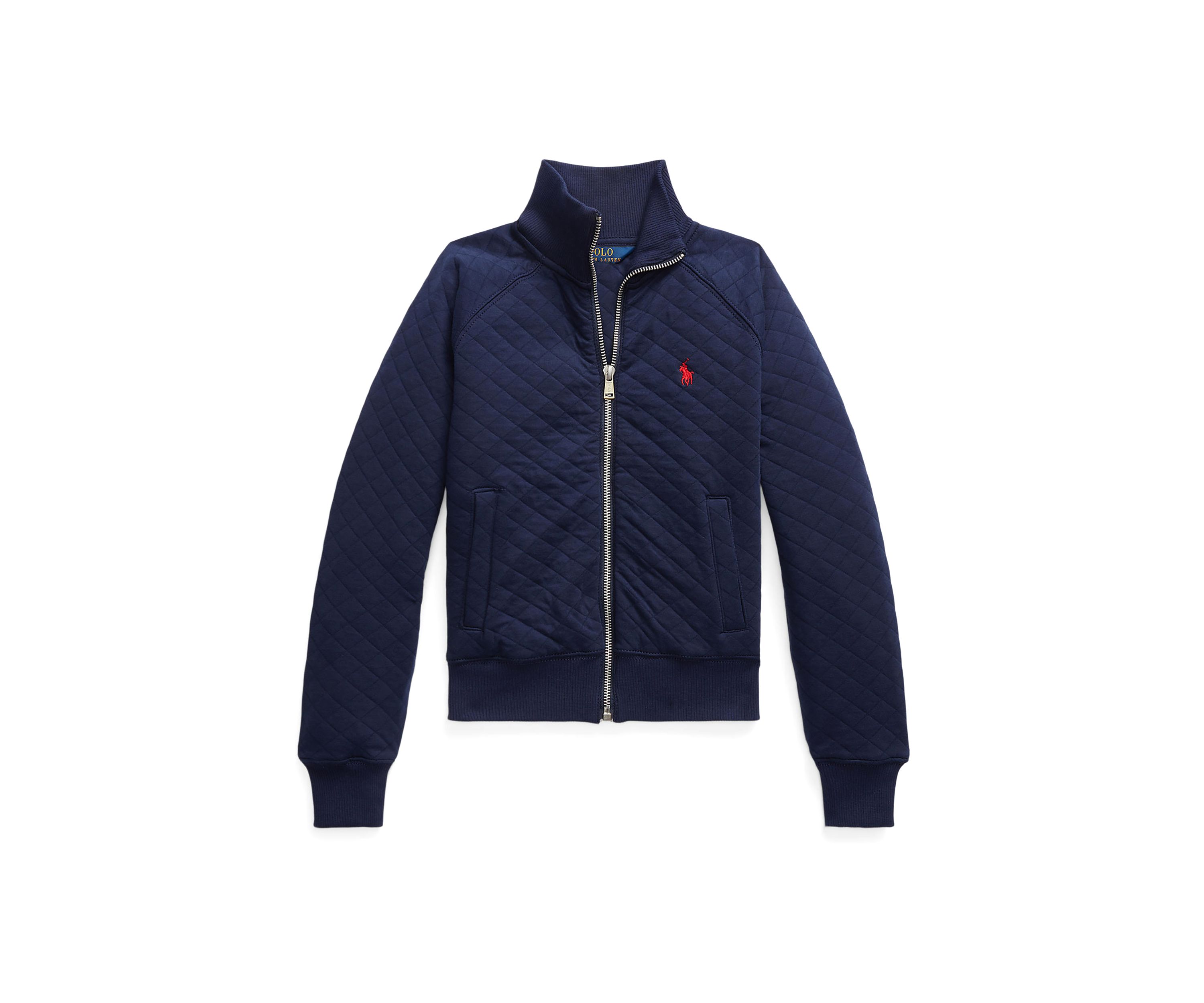 Girls 2-6x Quilted Jacquard Jacket