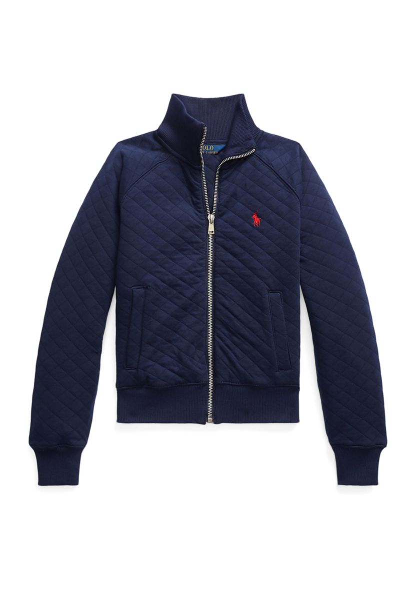 Girls 2-6x Quilted Jacquard Jacket