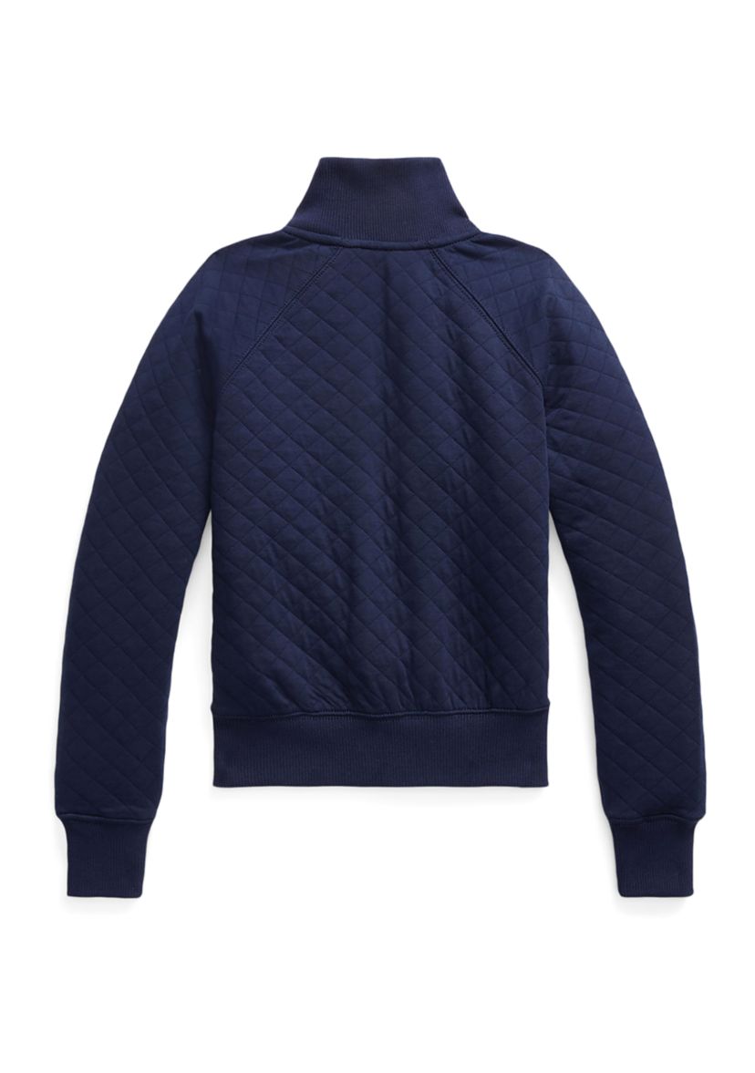 Girls 2-6x Quilted Jacquard Jacket