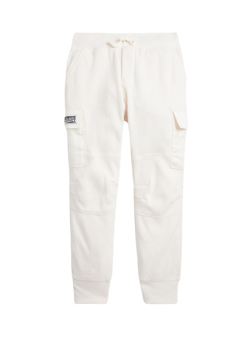 Girls 2-6x Waffle Knit Cargo Jogger Pants