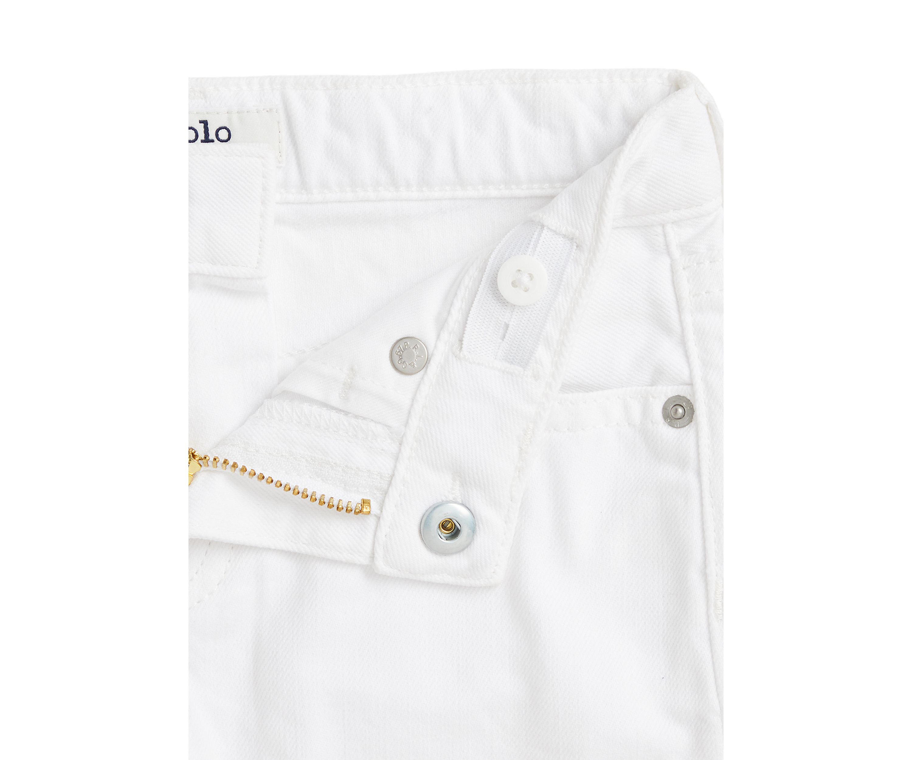 Girls 2-6x Frayed Hem Cotton Denim Shorts