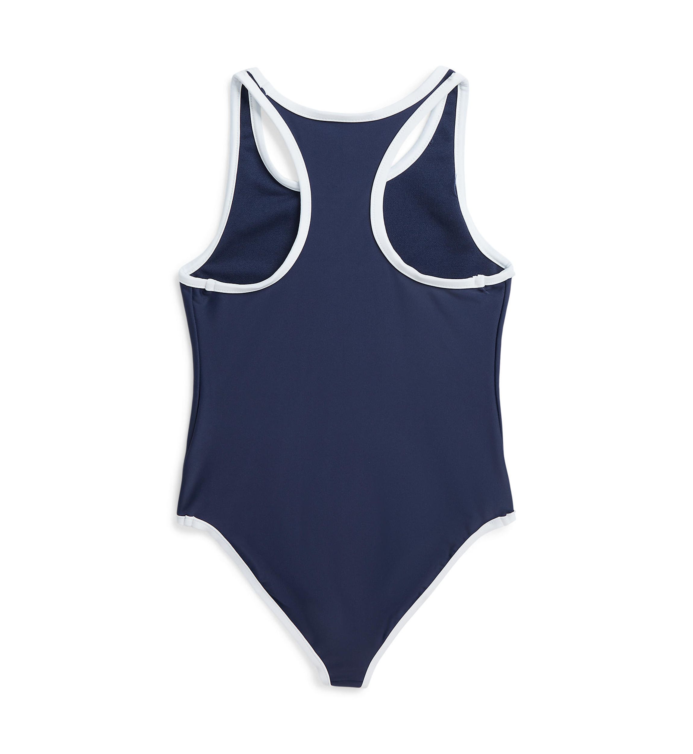Girls 2-6x Polo Bear One Piece Swimsuit