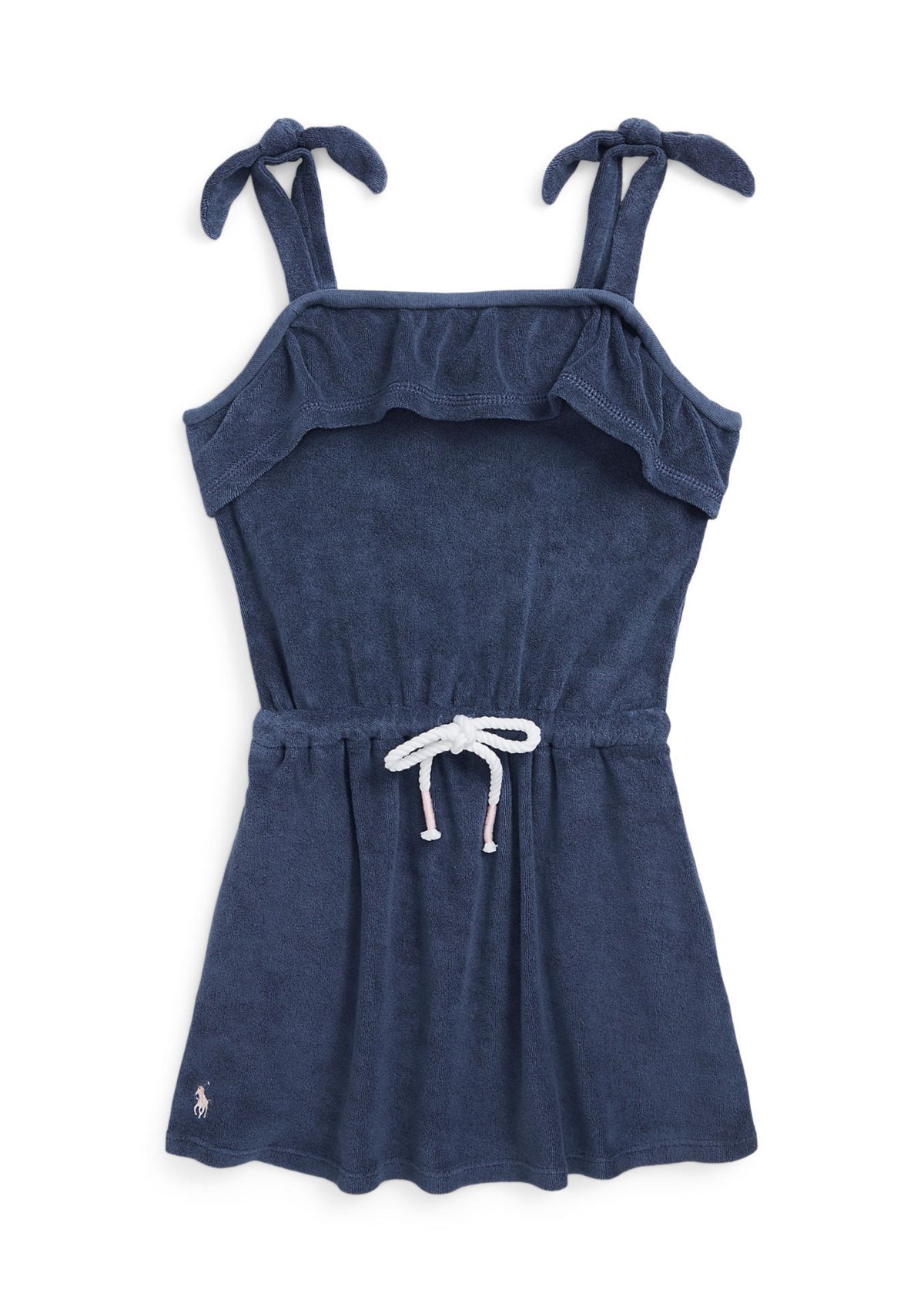 Girls 2-6x Ruffled Terry Swim Cover Up