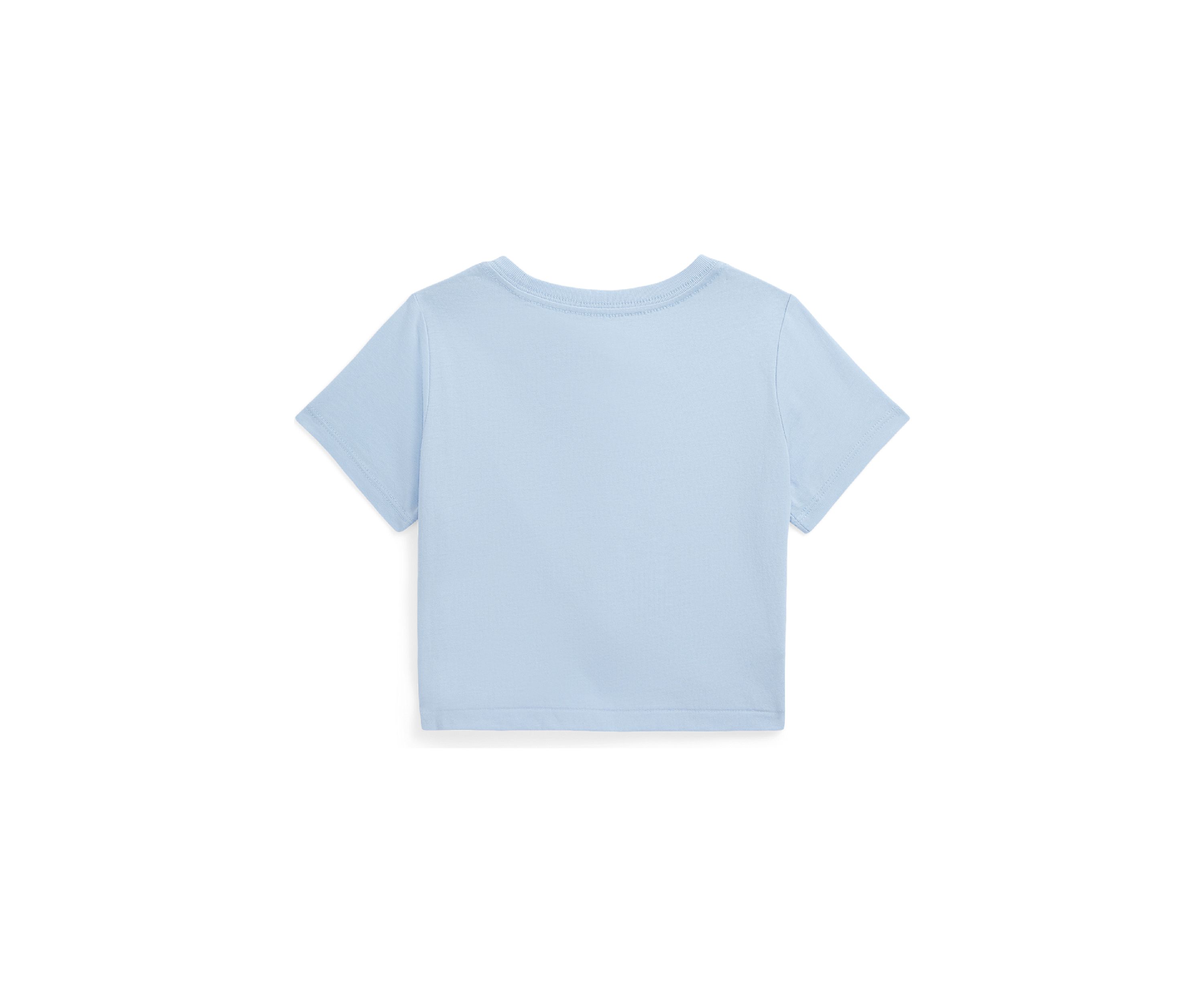 Girls 2-6x Twist Front Cotton Jersey T-Shirt