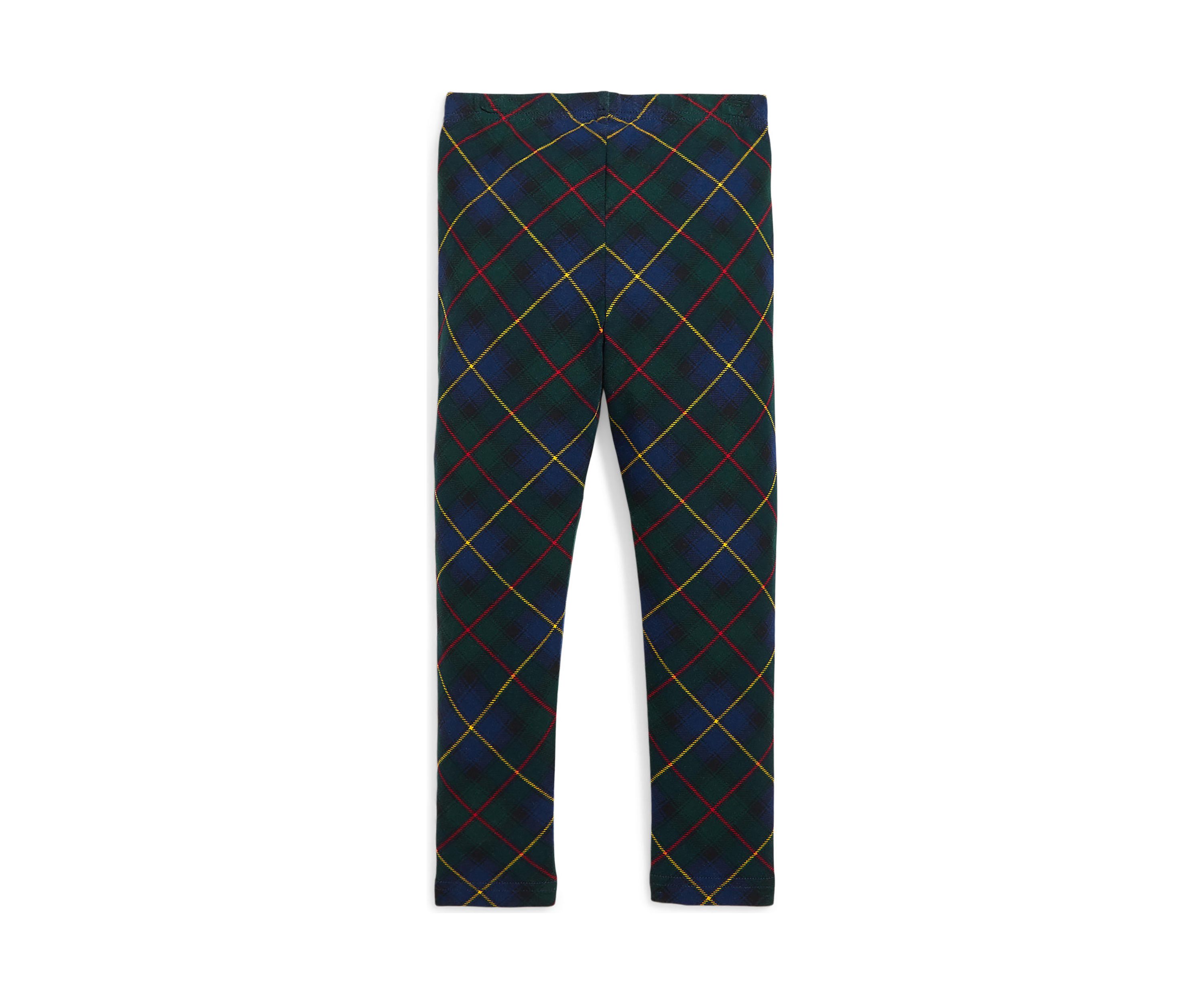 Girls 2-6x Plaid Stretch Jersey Leggings