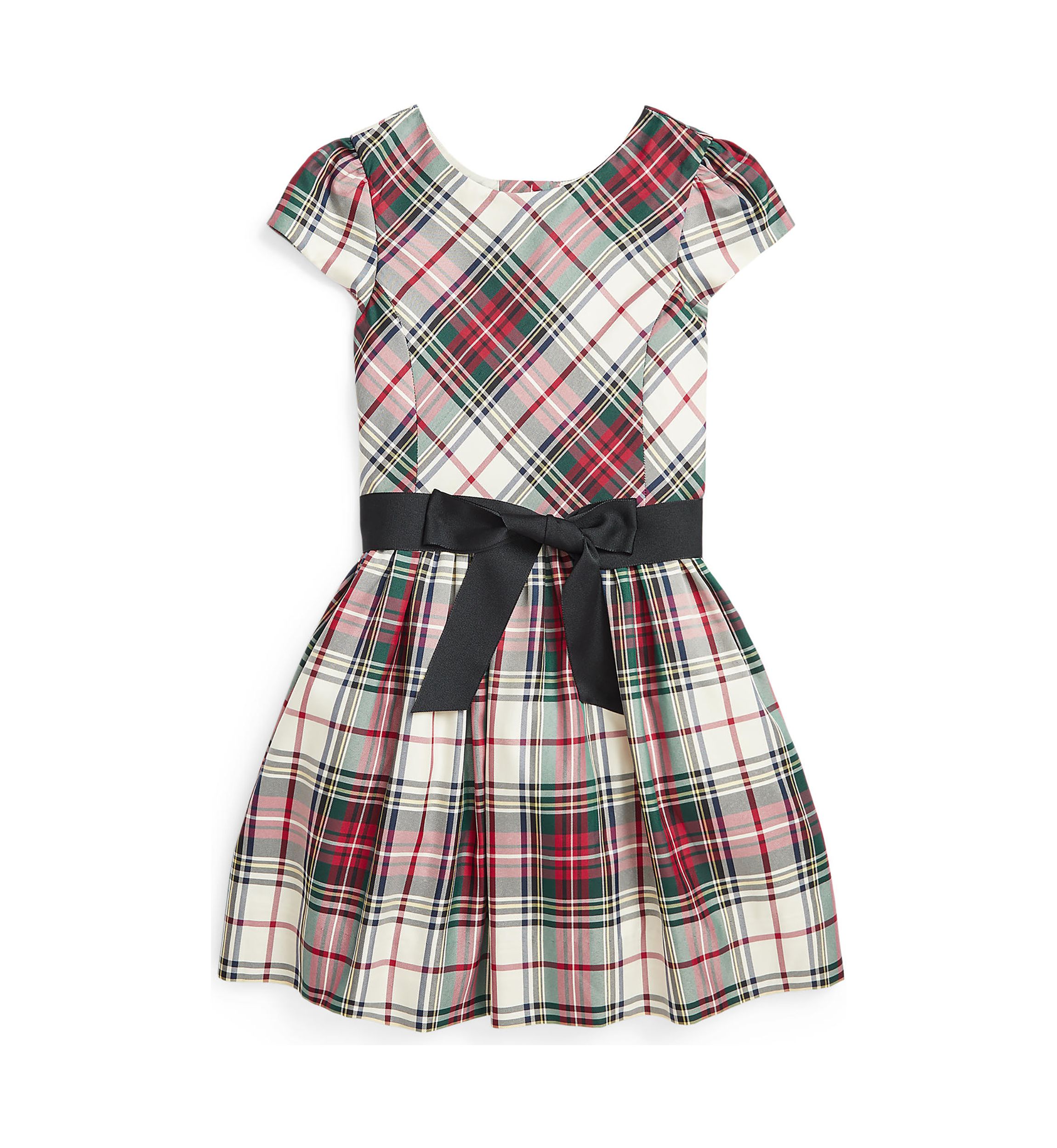 Girls 2-6x Plaid Twill Dress