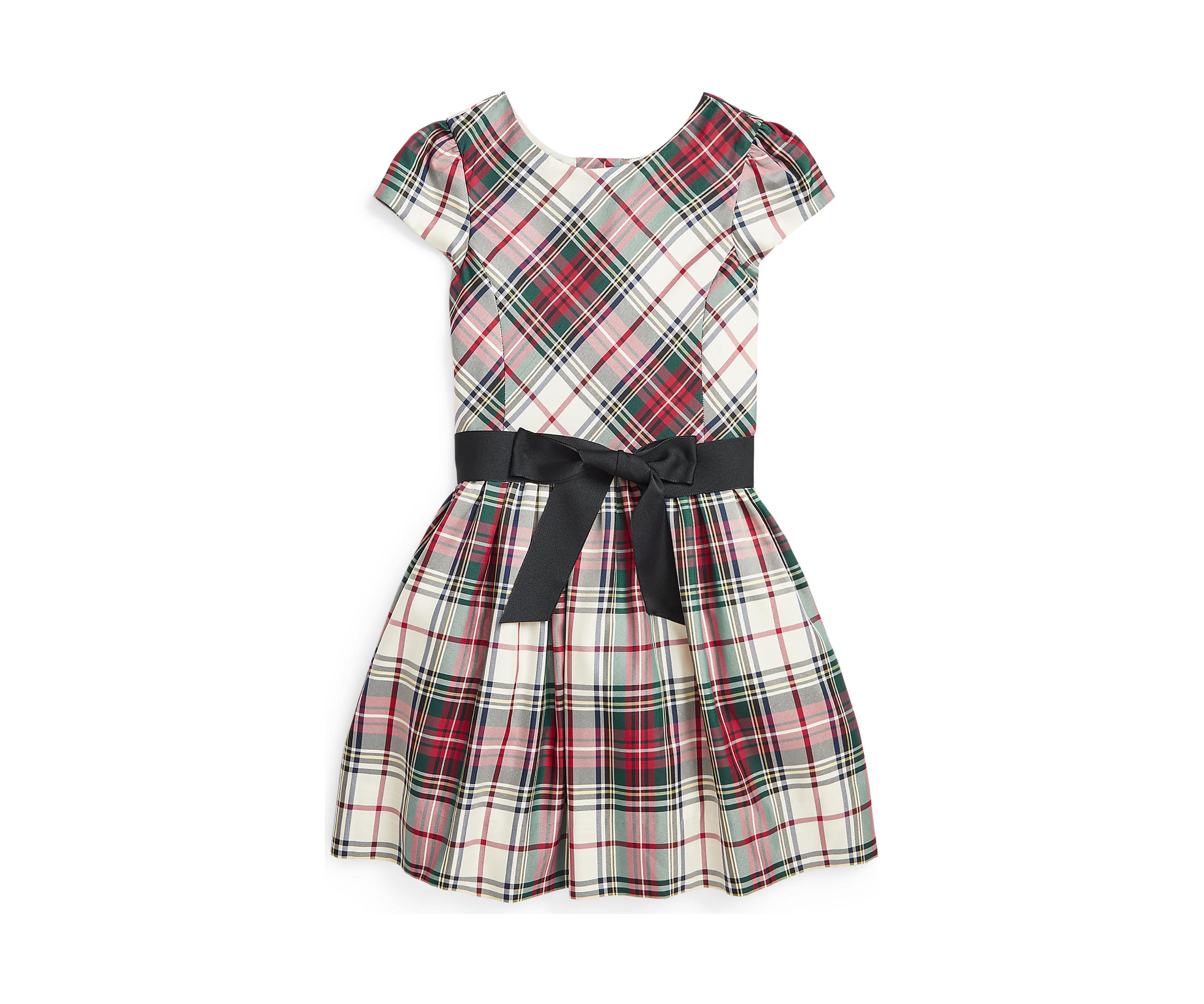 Girls 2-6x Plaid Twill Dress