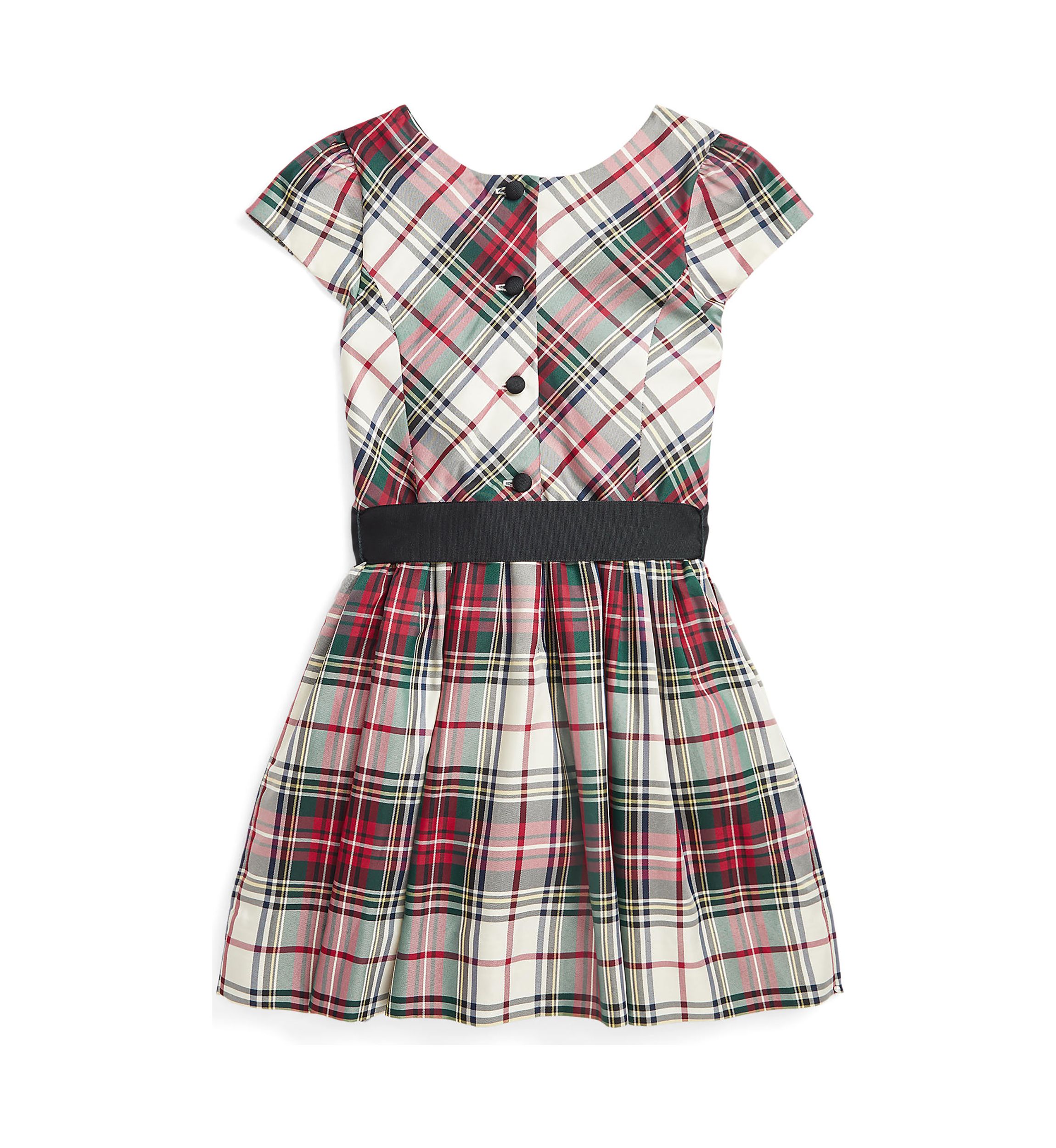 Girls 2-6x Plaid Twill Dress