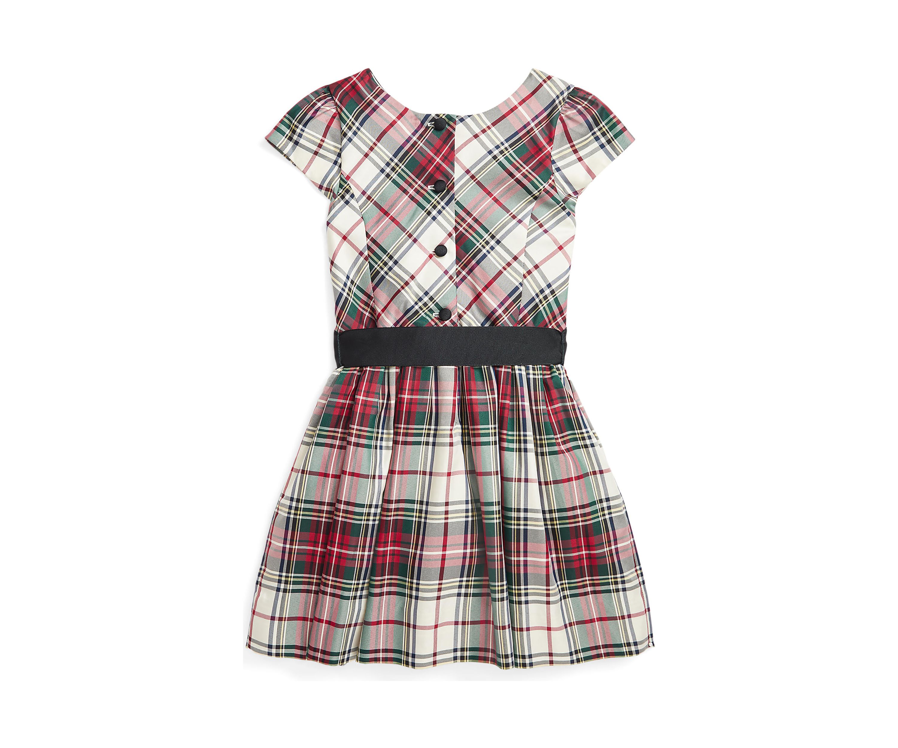Girls 2-6x Plaid Twill Dress