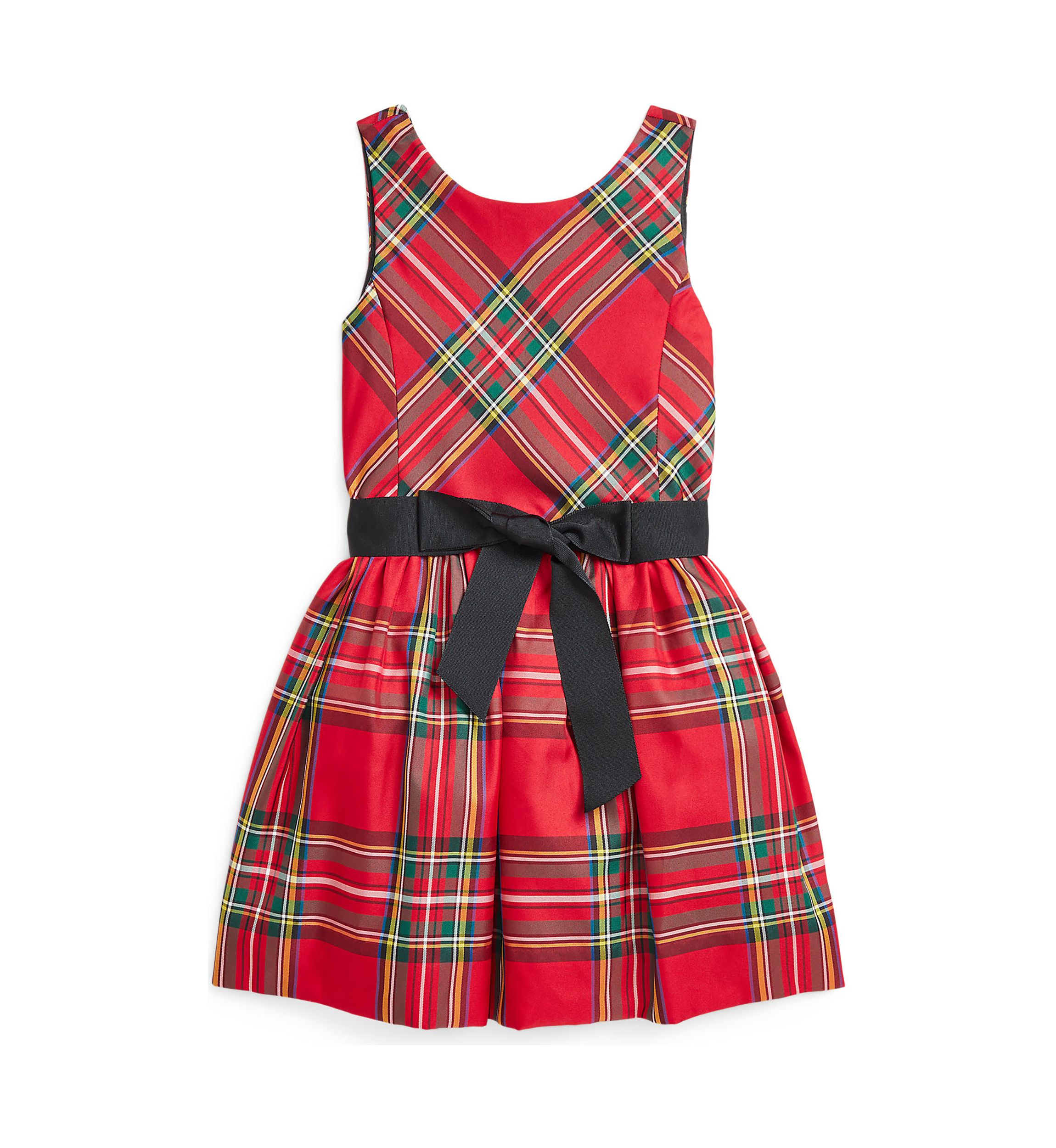 Girls 2-6x Plaid Twill Dress