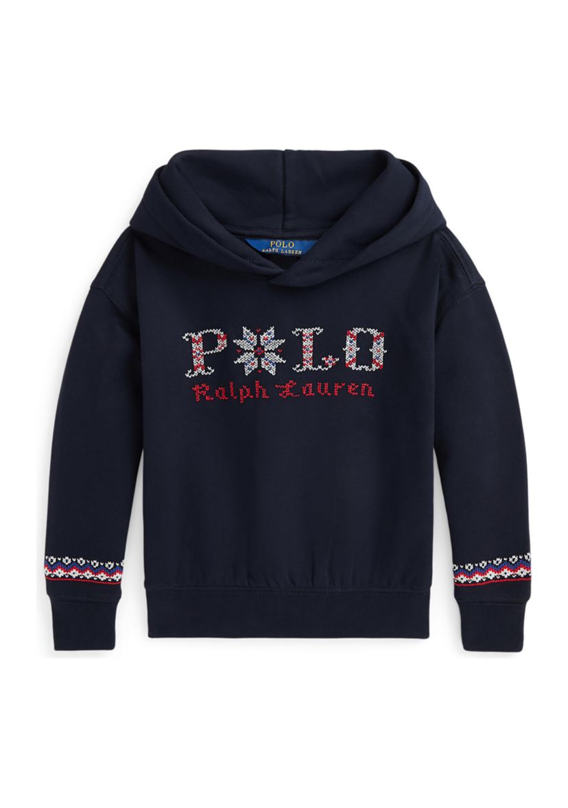 Girls 2-6x Logo Fleece Hoodie