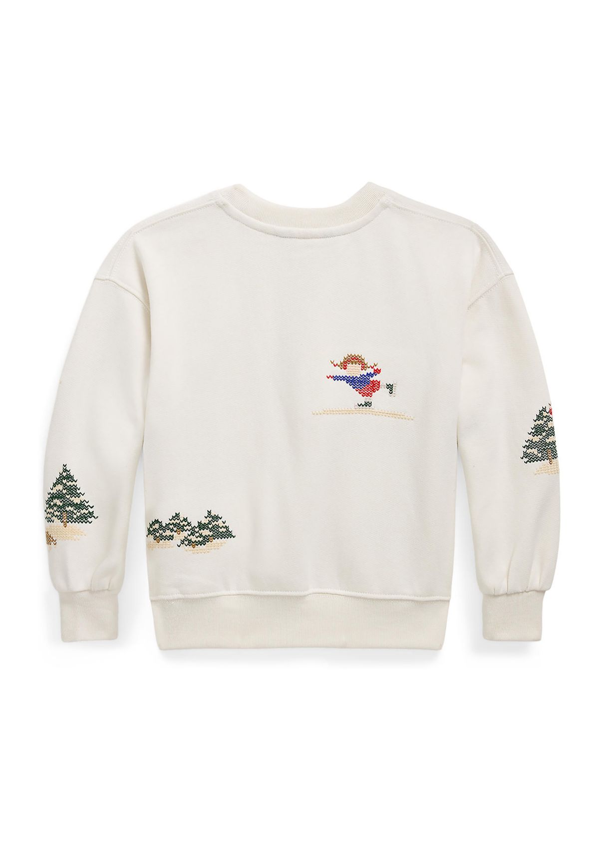 Girls 2-6x Embroidered Fleece Sweatshirt