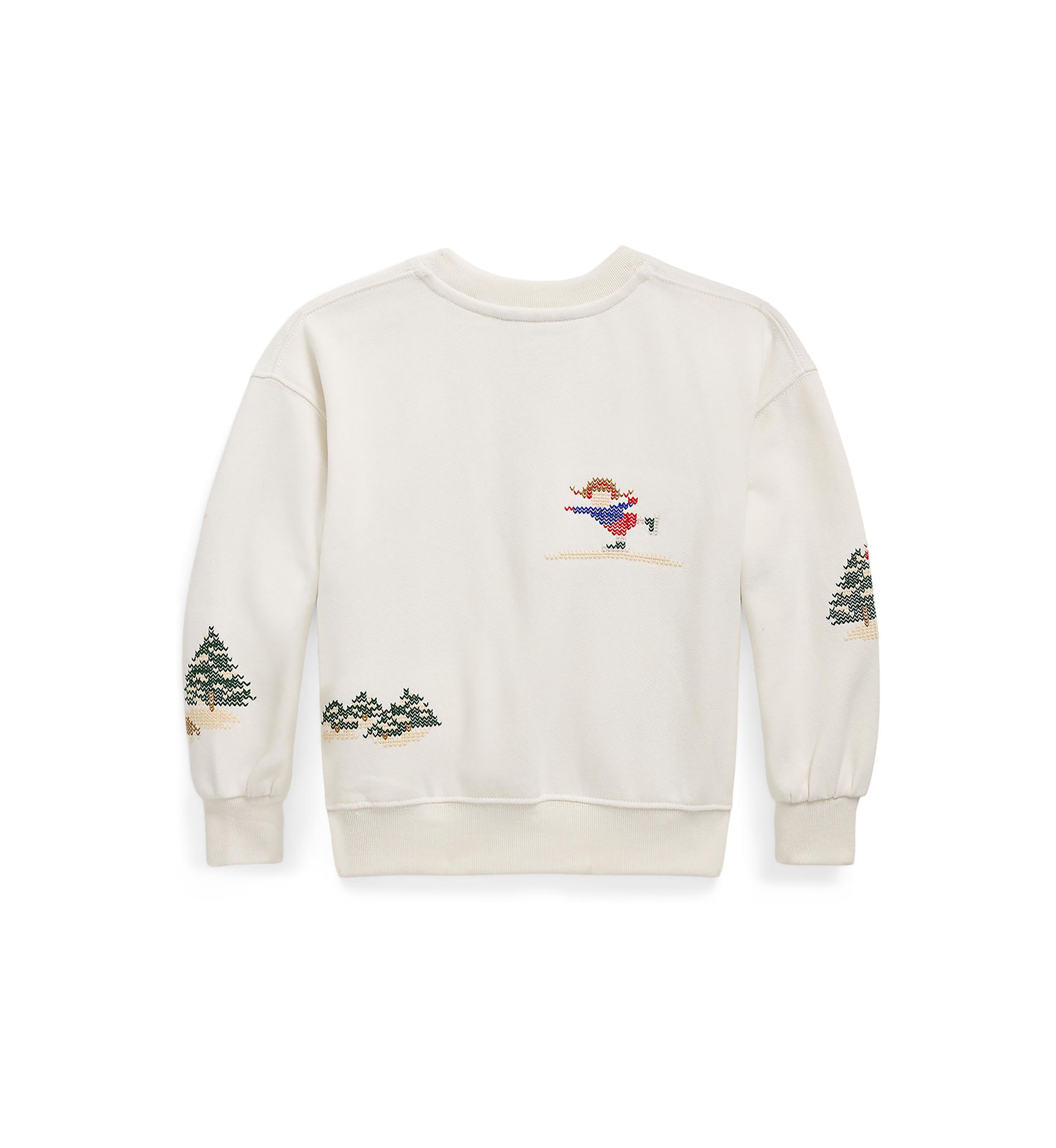 Girls 2-6x Embroidered Fleece Sweatshirt