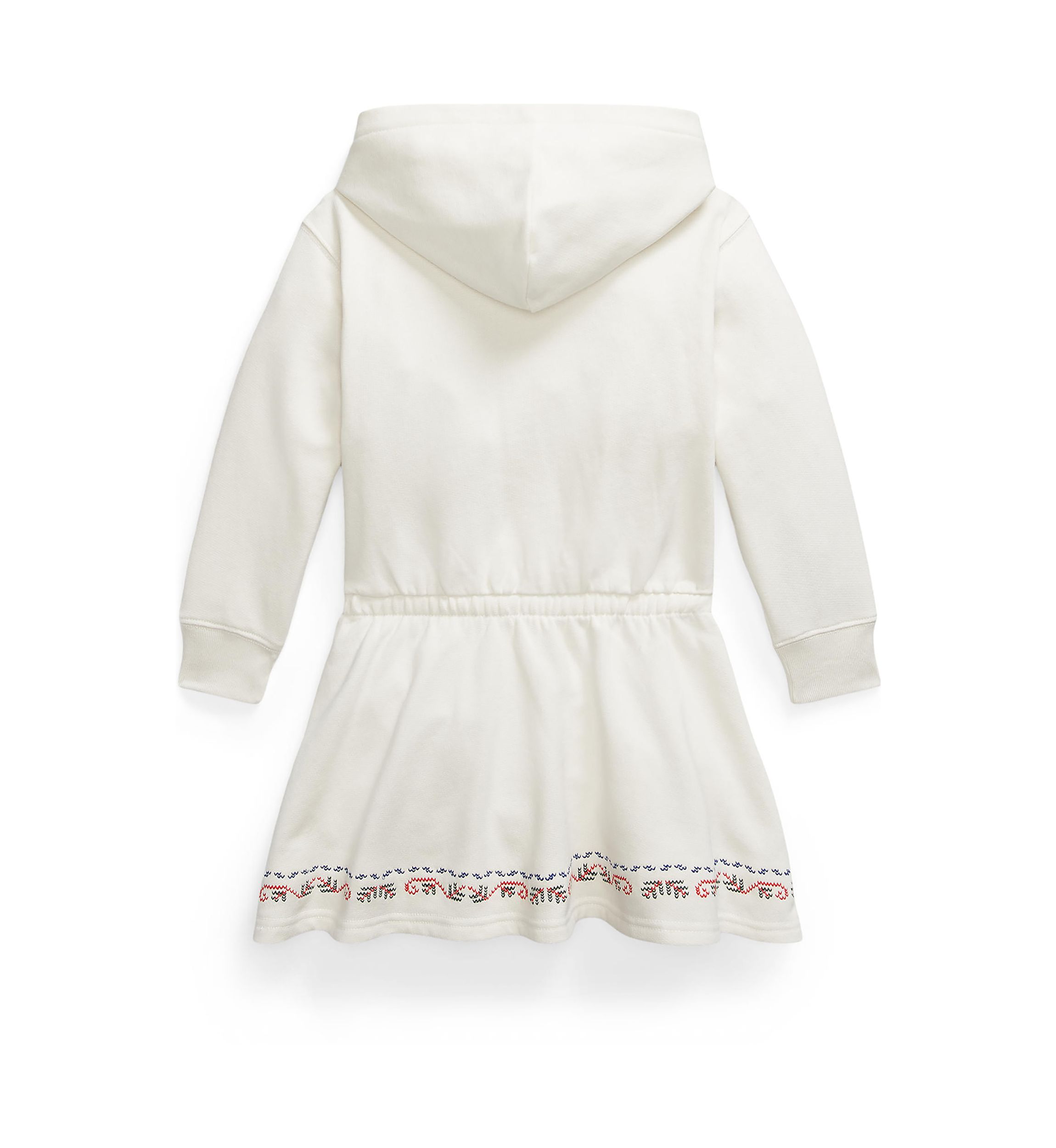 Girls 2-6x Embroidered Fleece Hoodie Dress