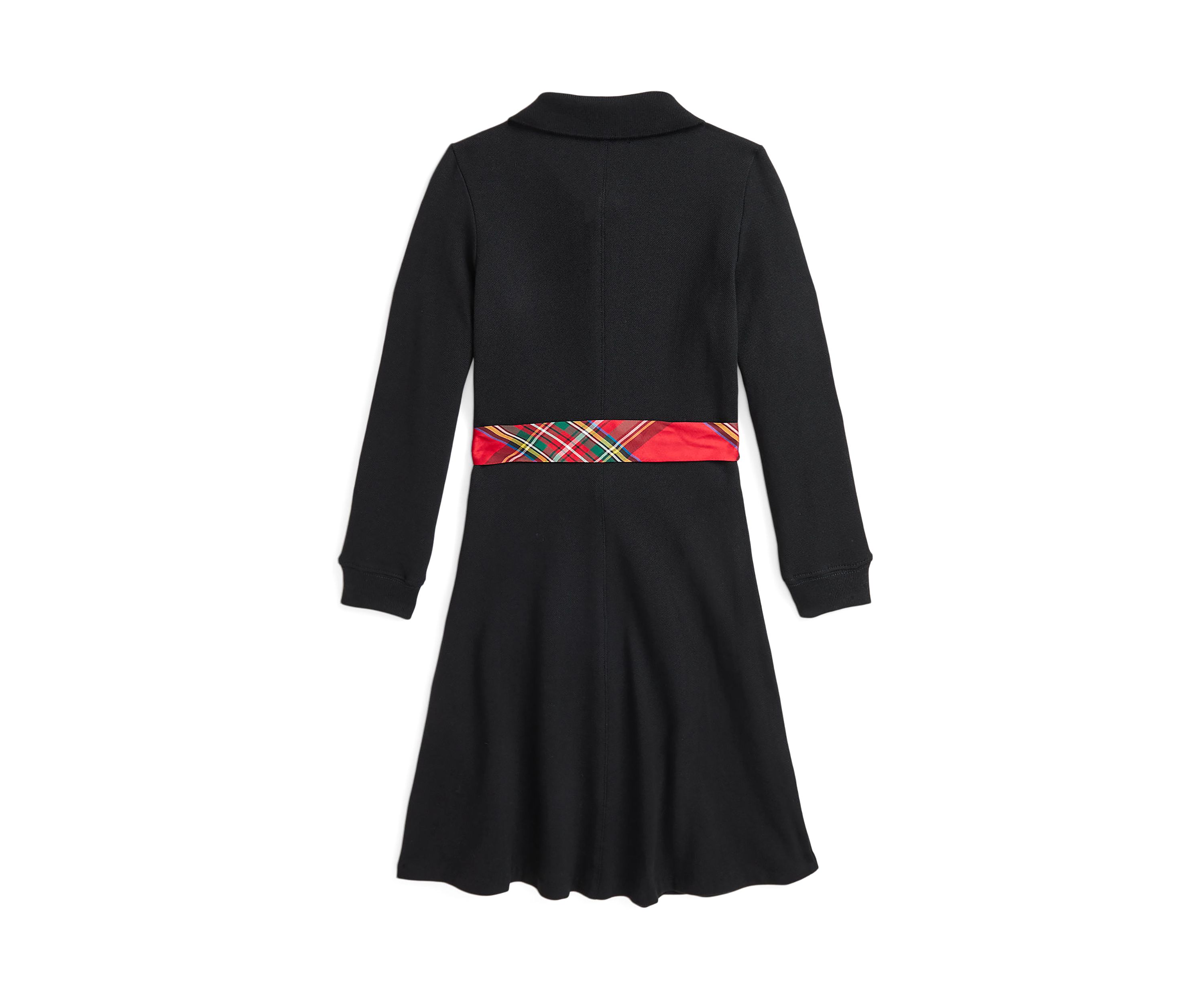 Girls 2-6x Stretch Mesh Polo Dress