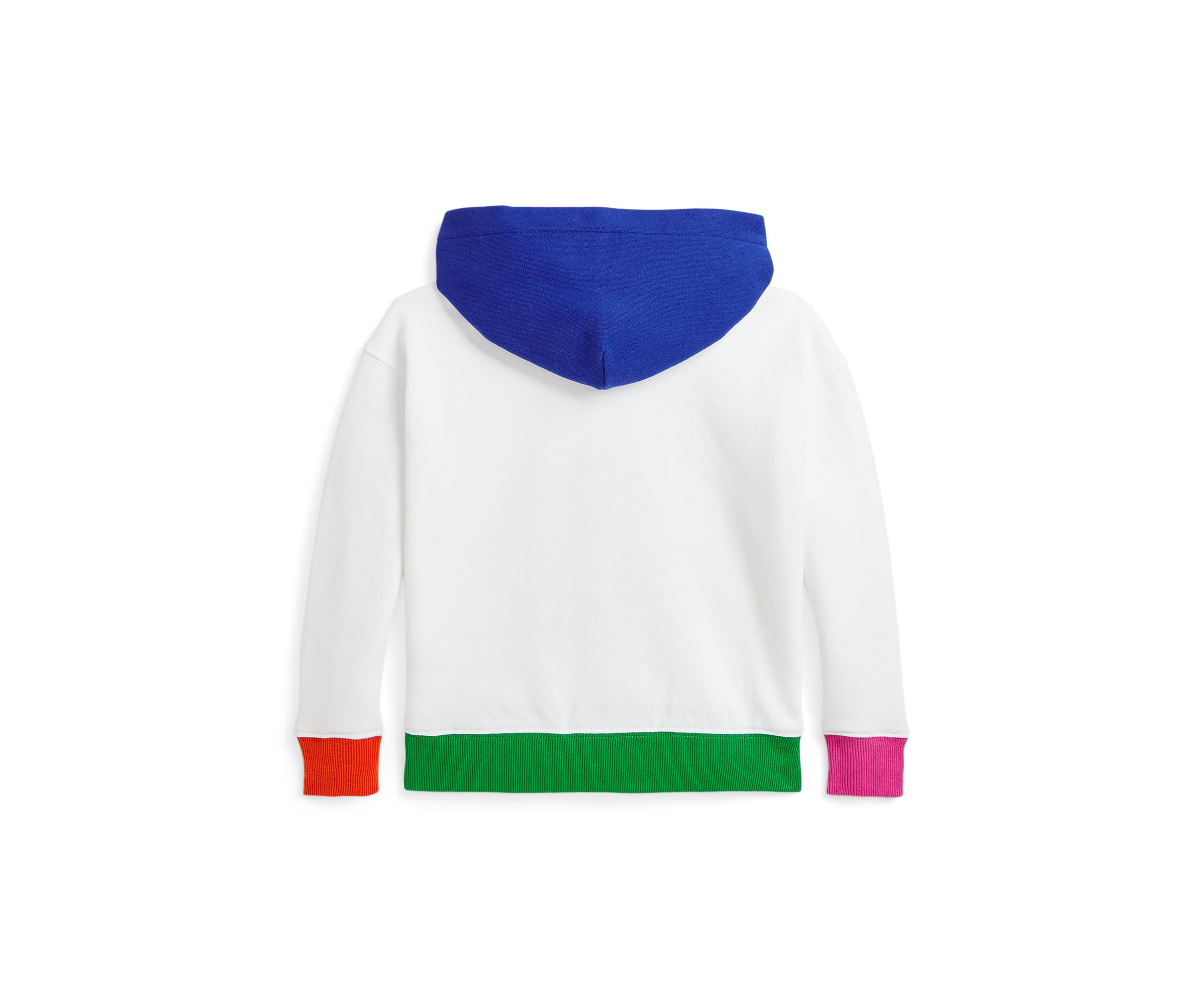 Girls 2-6x Polo Bear Fleece Hoodie