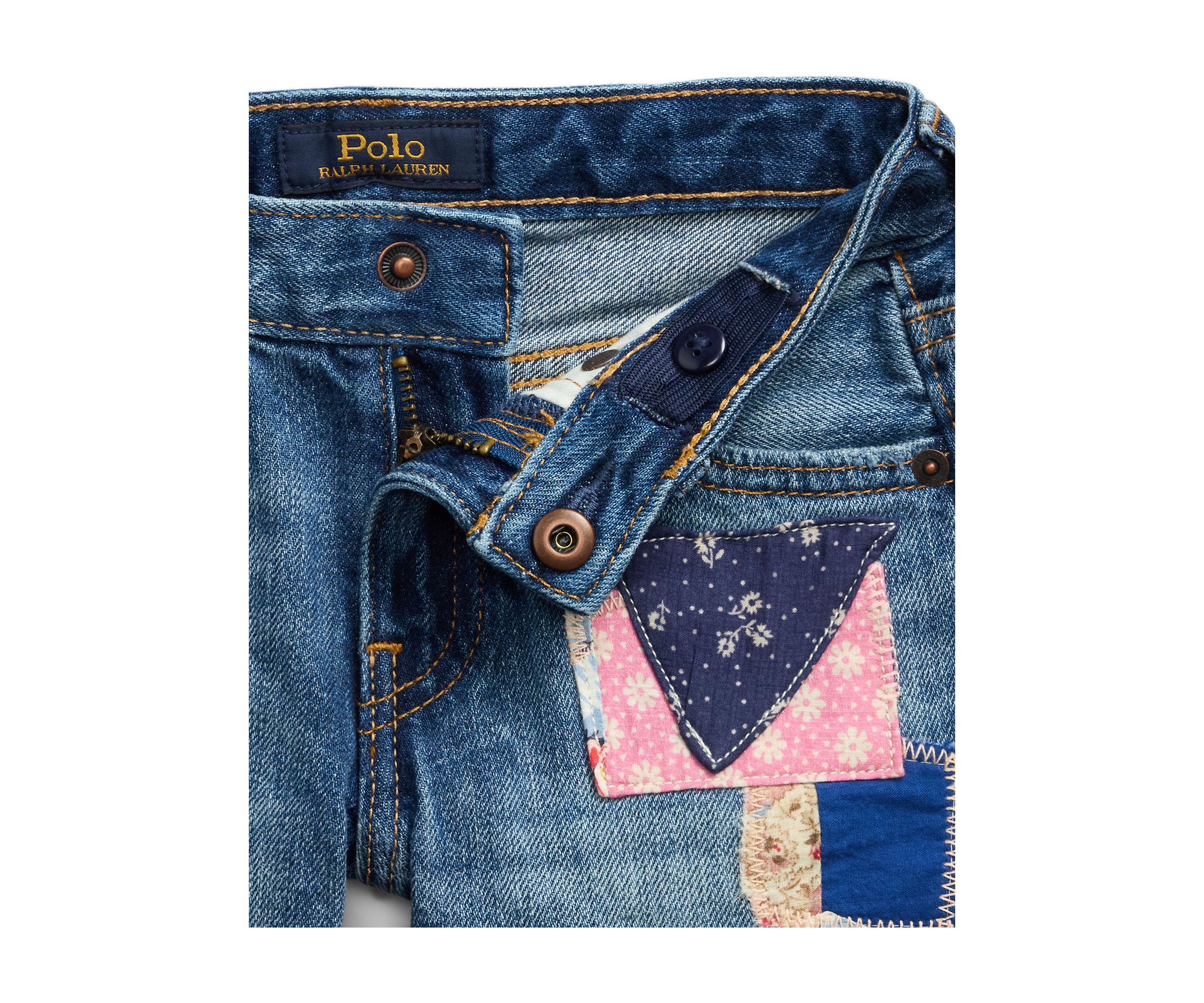 Girls 2-6x Distressed Cotton Denim Shorts