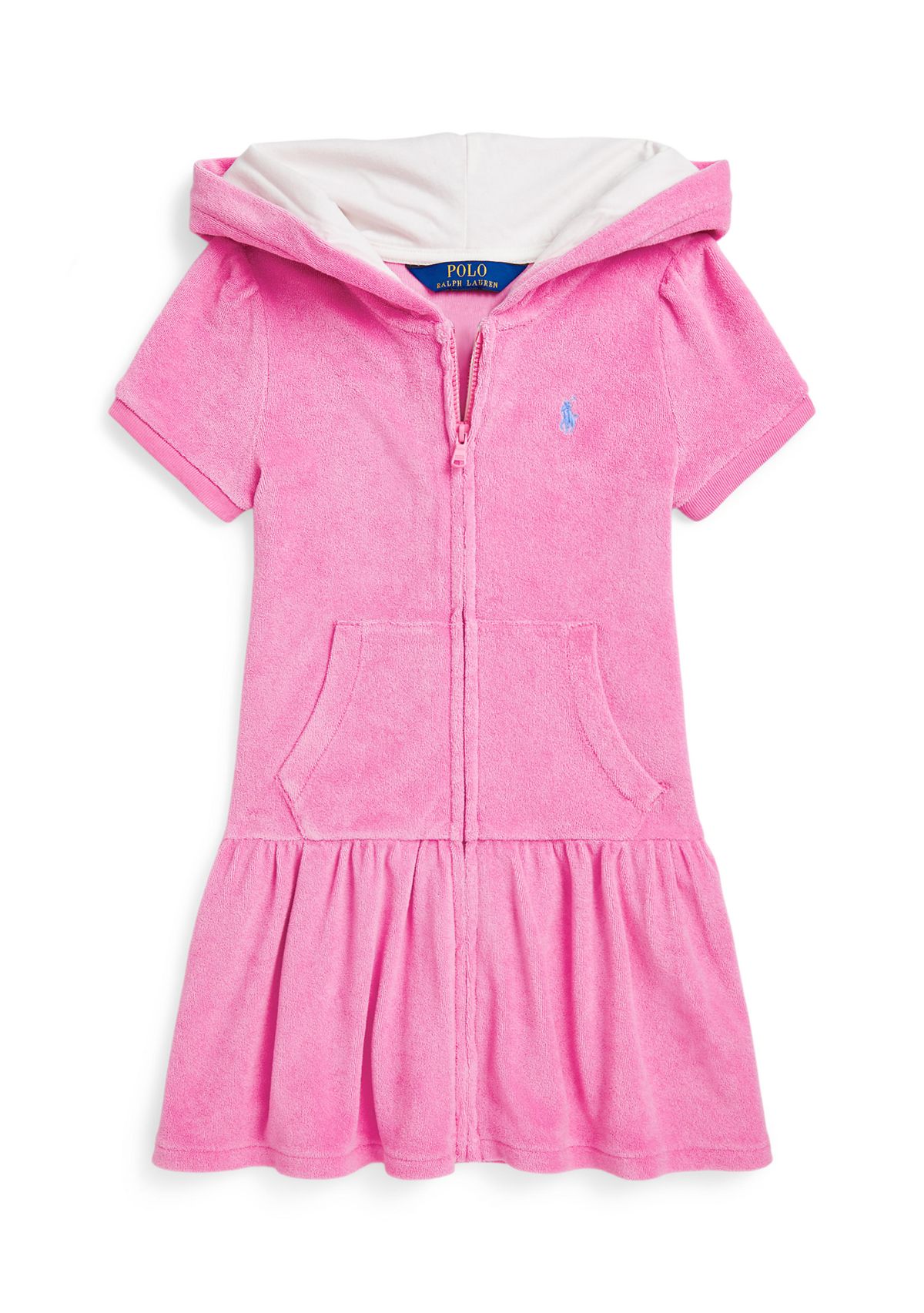 Girls 2-6x Hooded Terry Swim Coverup