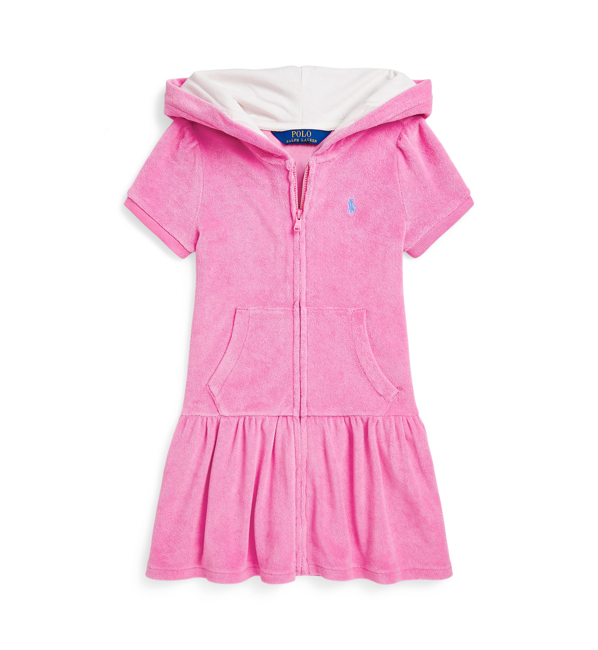 Girls 2-6x Hooded Terry Swim Coverup