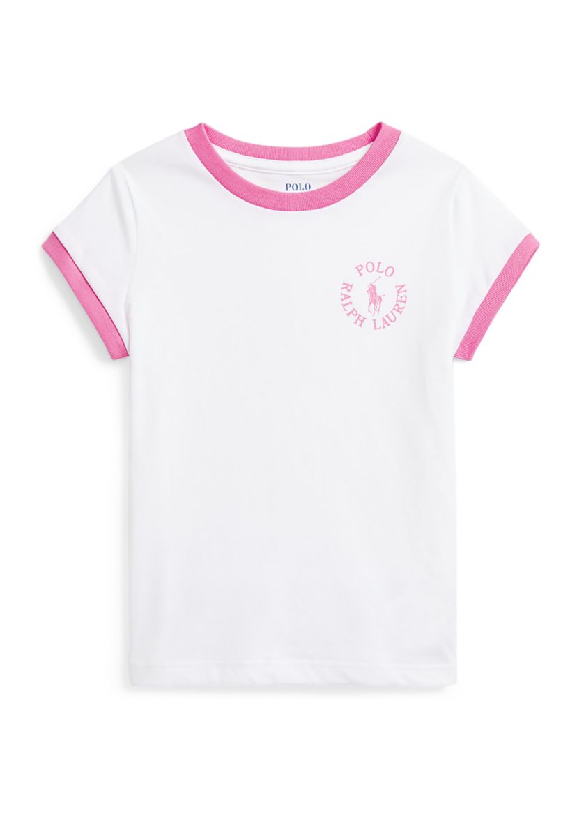 Girls 2-6x Big Pony Logo Cotton Jersey T-Shirt