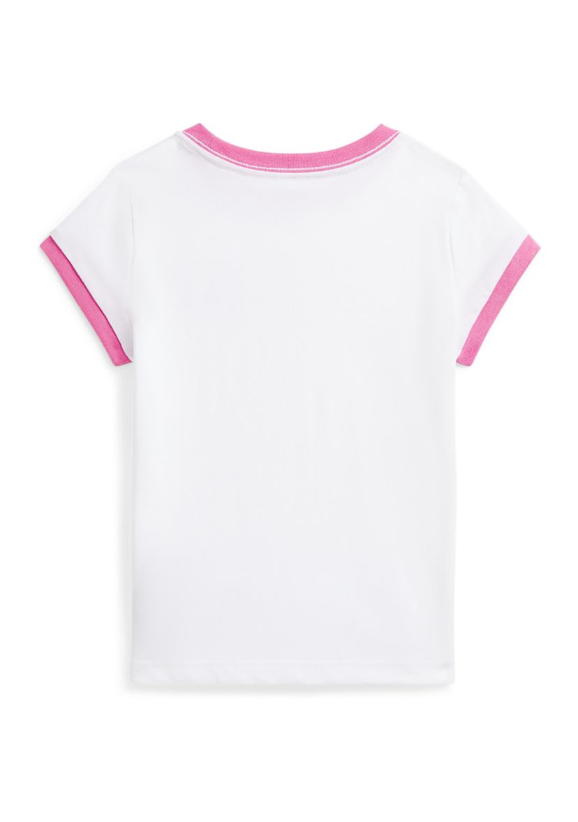 Girls 2-6x Big Pony Logo Cotton Jersey T-Shirt