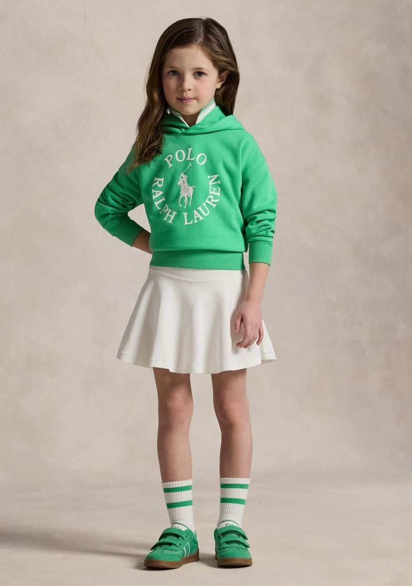 Girls 2-6x Big Pony Logo French Terry Hoodie