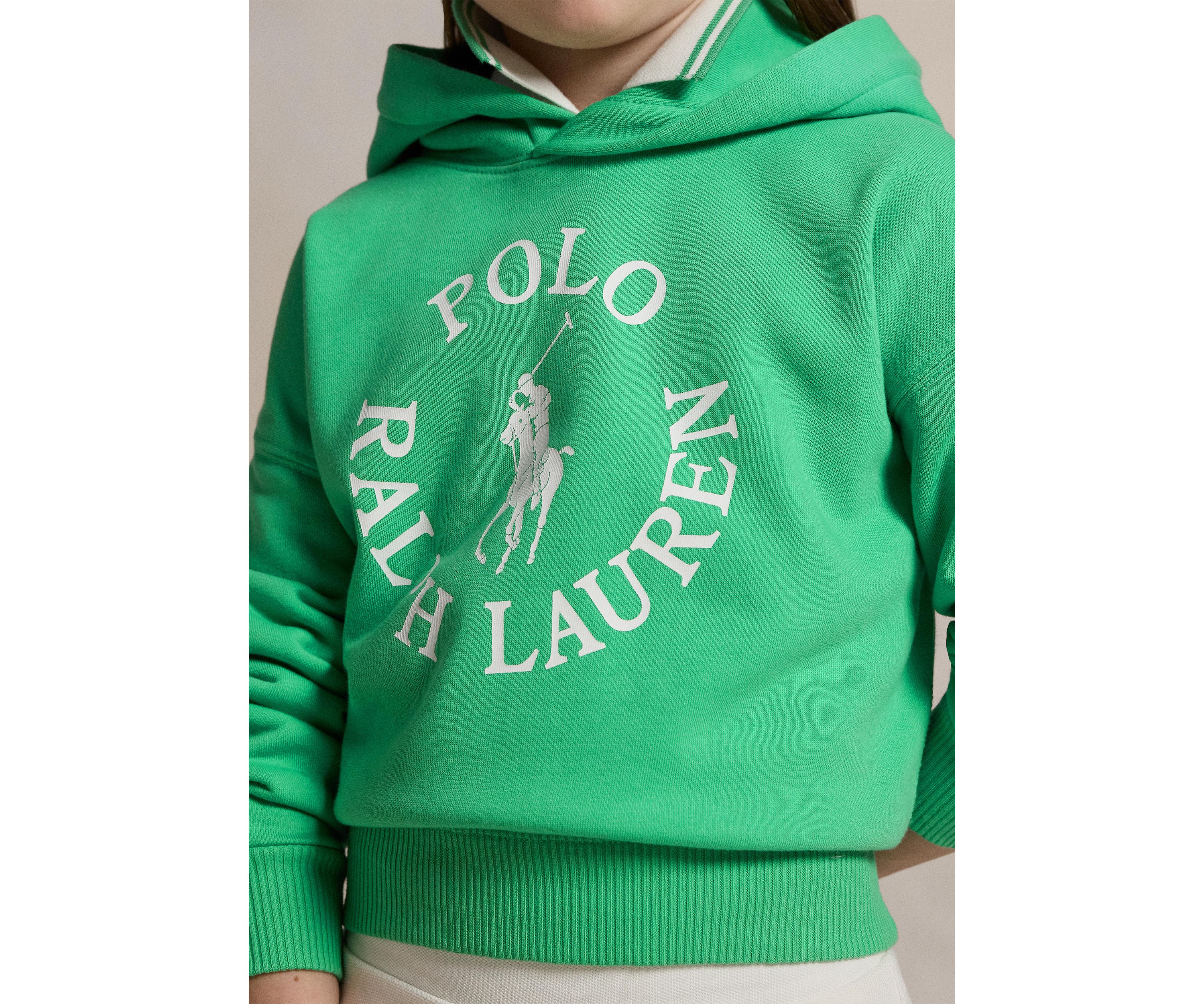 Girls 2-6x Big Pony Logo French Terry Hoodie