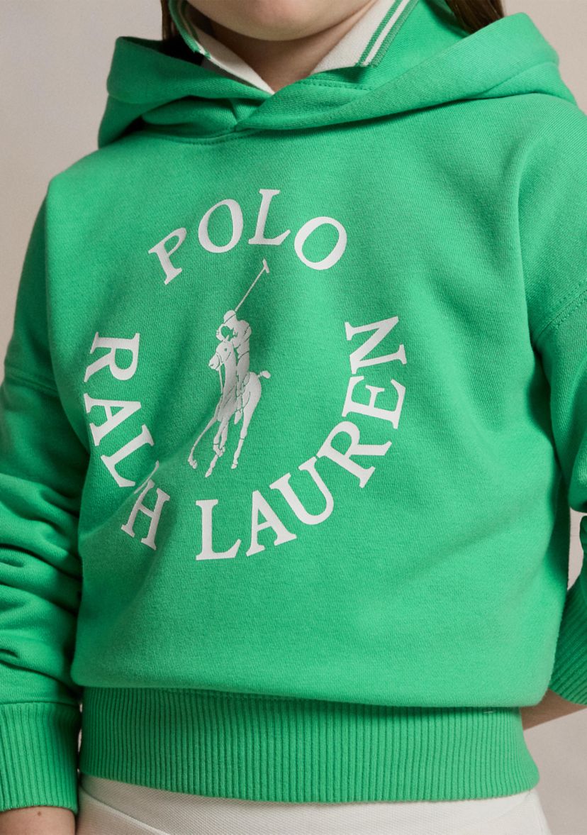 Girls 2-6x Big Pony Logo French Terry Hoodie