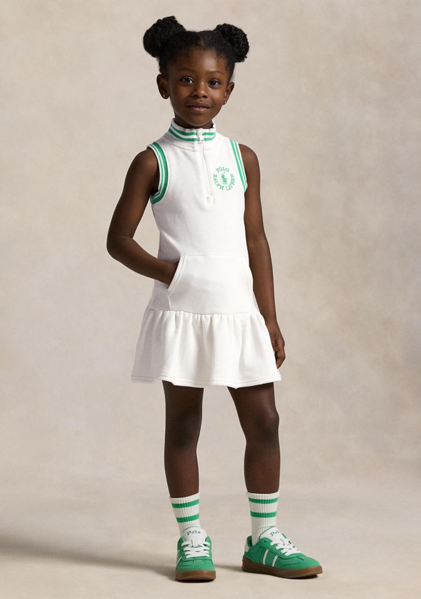 Girls 2-6x Big Pony Logo Terry Dress
