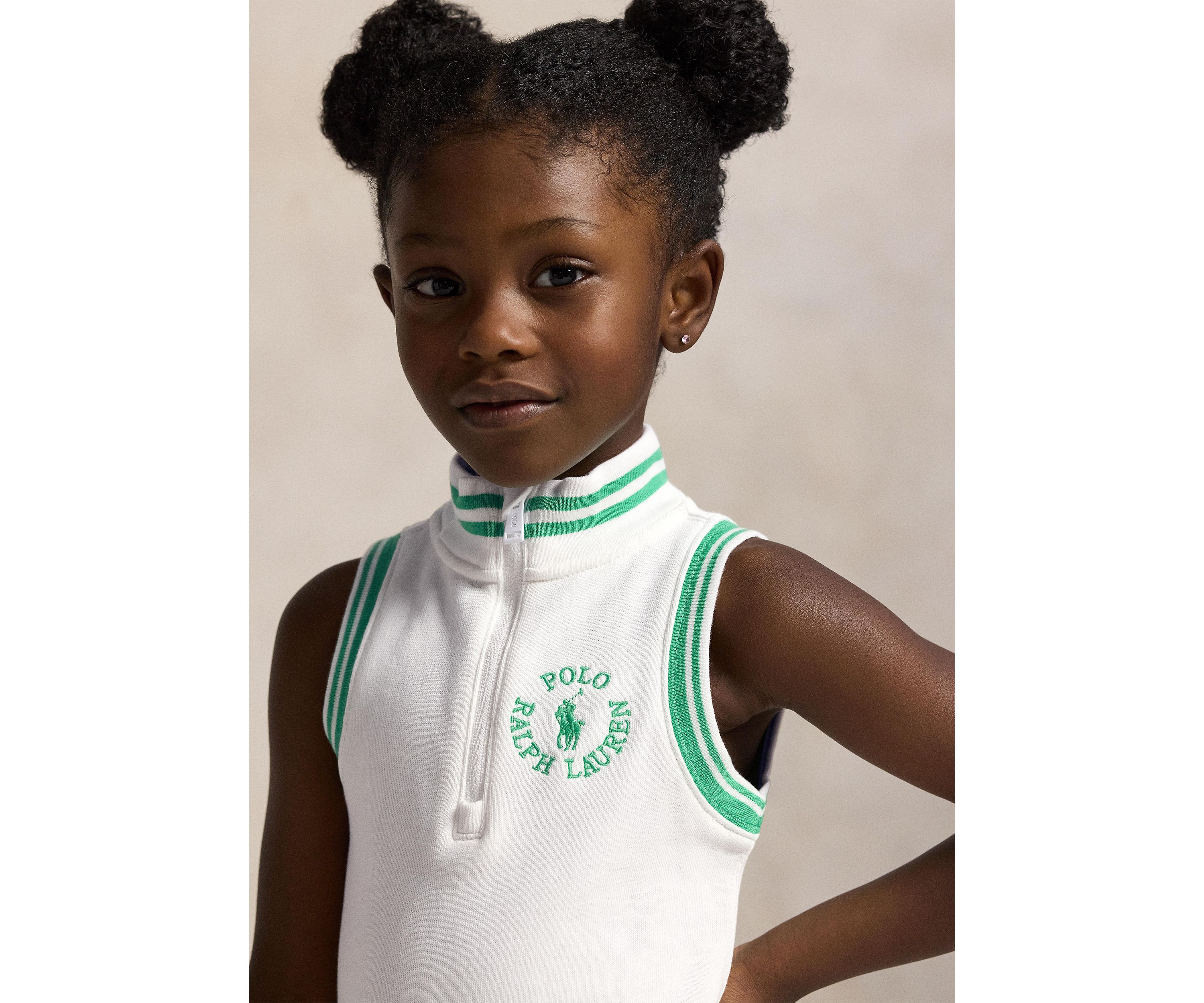 Girls 2-6x Big Pony Logo Terry Dress