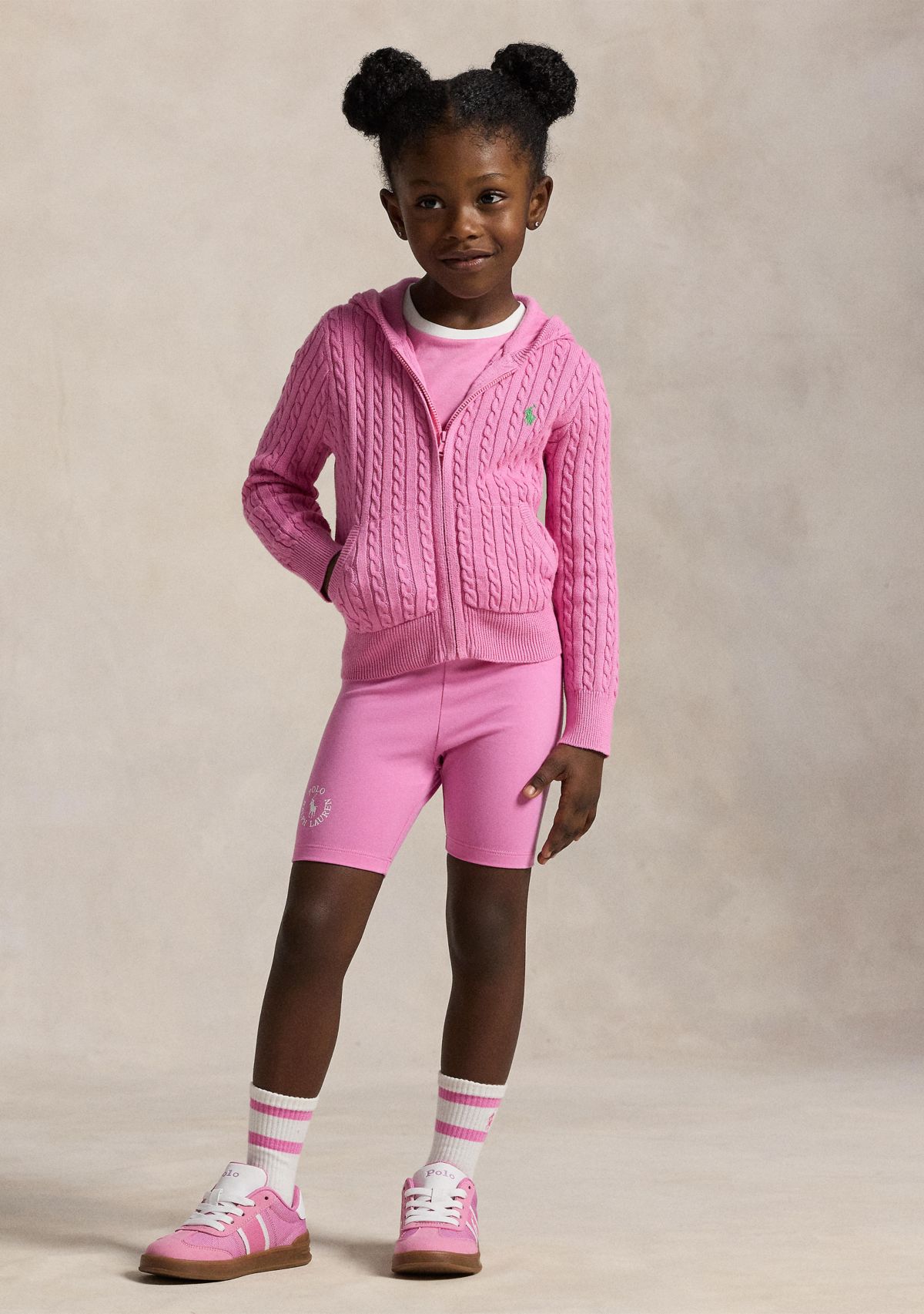 Girls 2-6x Stretch Jersey Bike Short