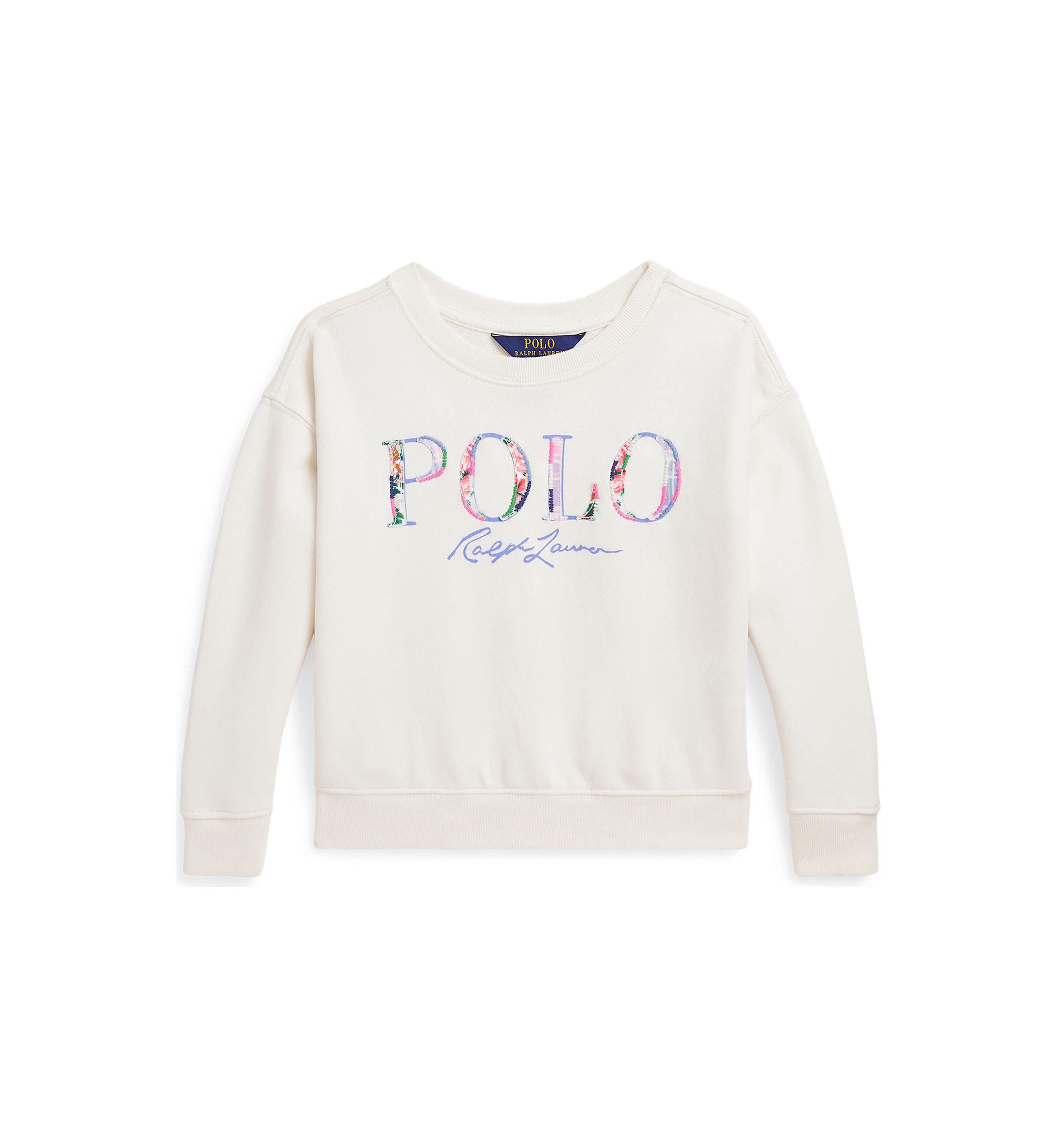 Girls 2-6x Logo Loopback Fleece Boxy Sweatshirt