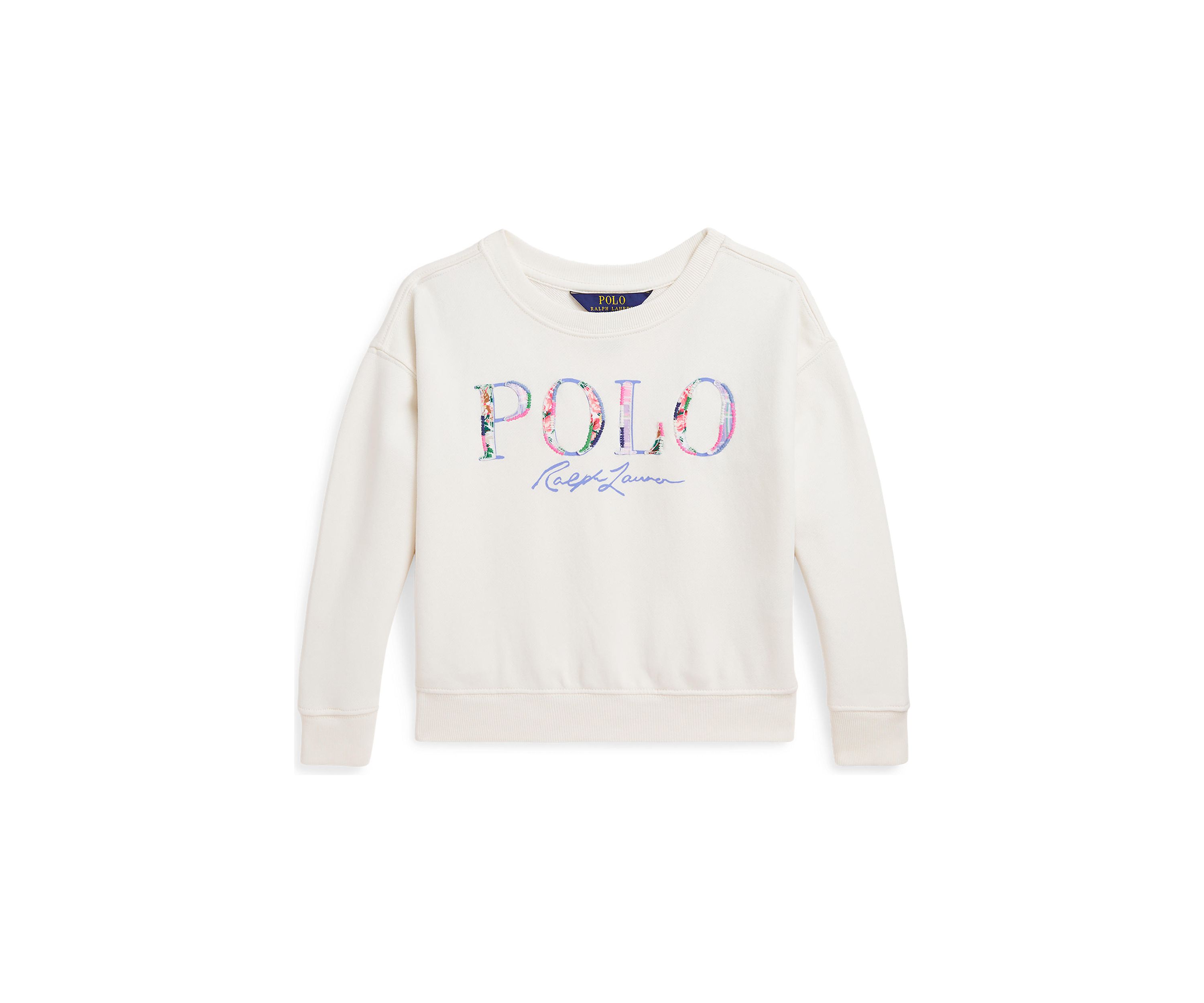 Girls 2-6x Logo Loopback Fleece Boxy Sweatshirt