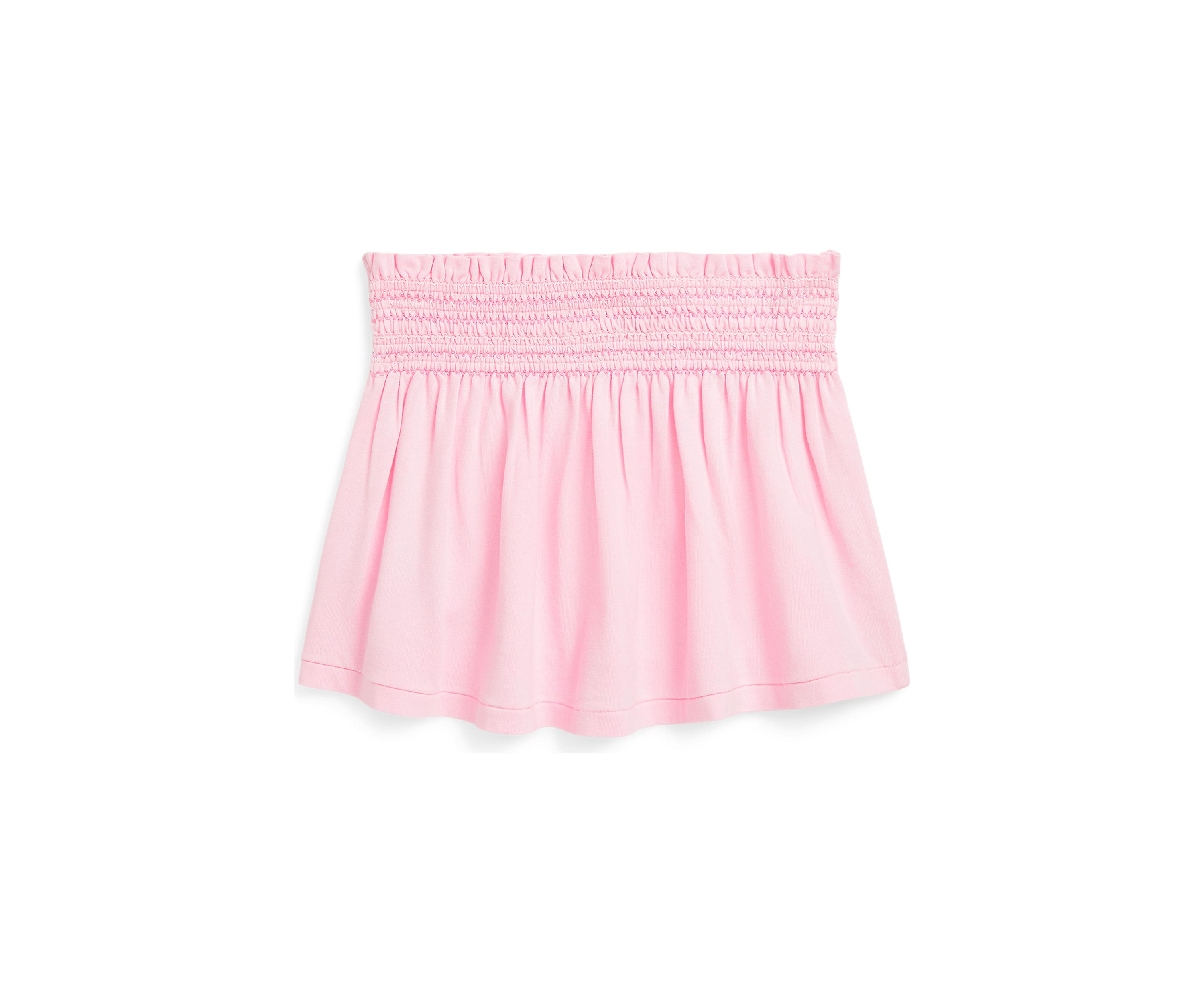 Girls 2-6x Smocked Cotton Jersey Skirt