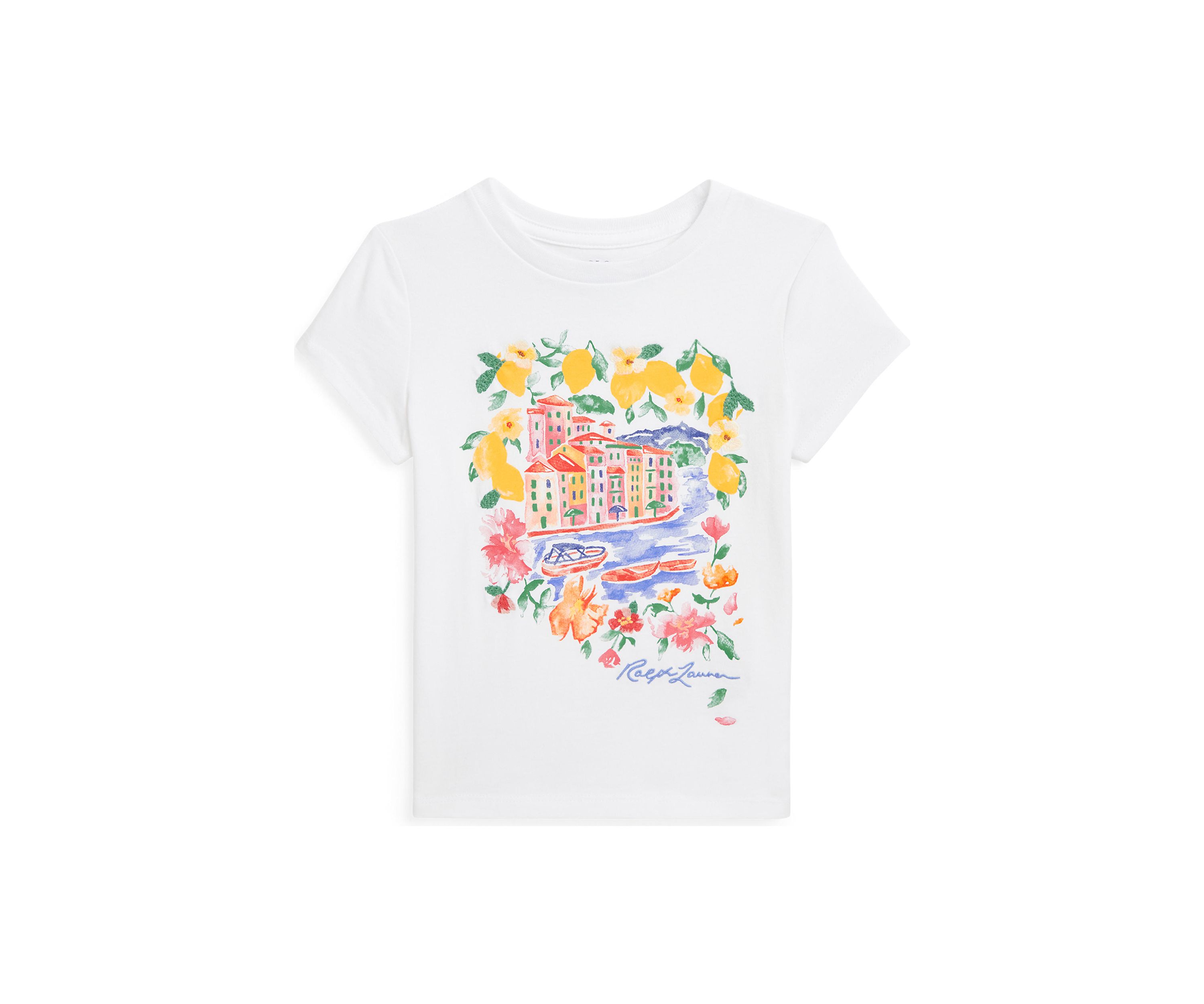 Girls 2-6x Cotton Jersey Graphic T-Shirt