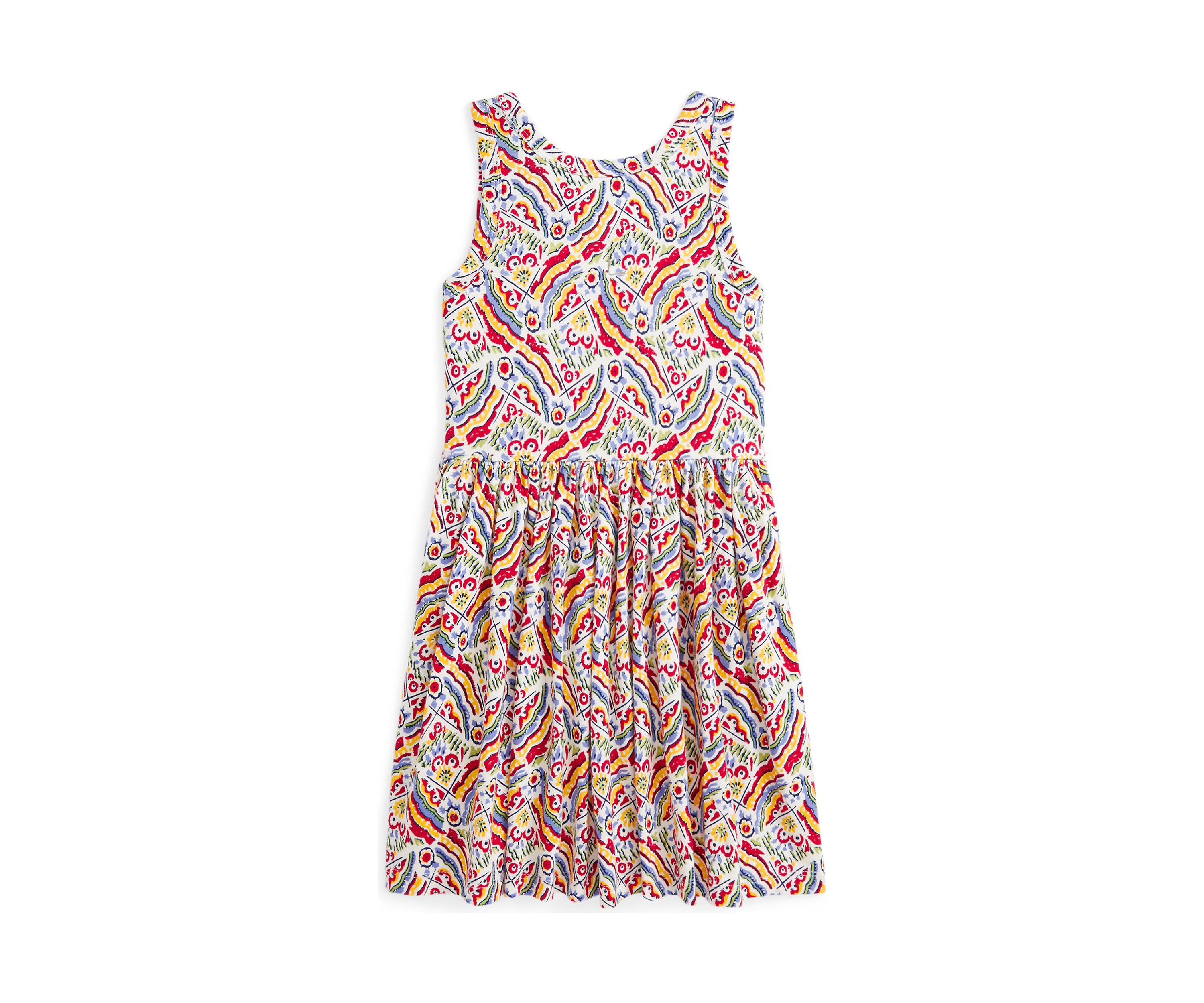 Girls 2-6x Riviera-Print Cotton Jersey Dress