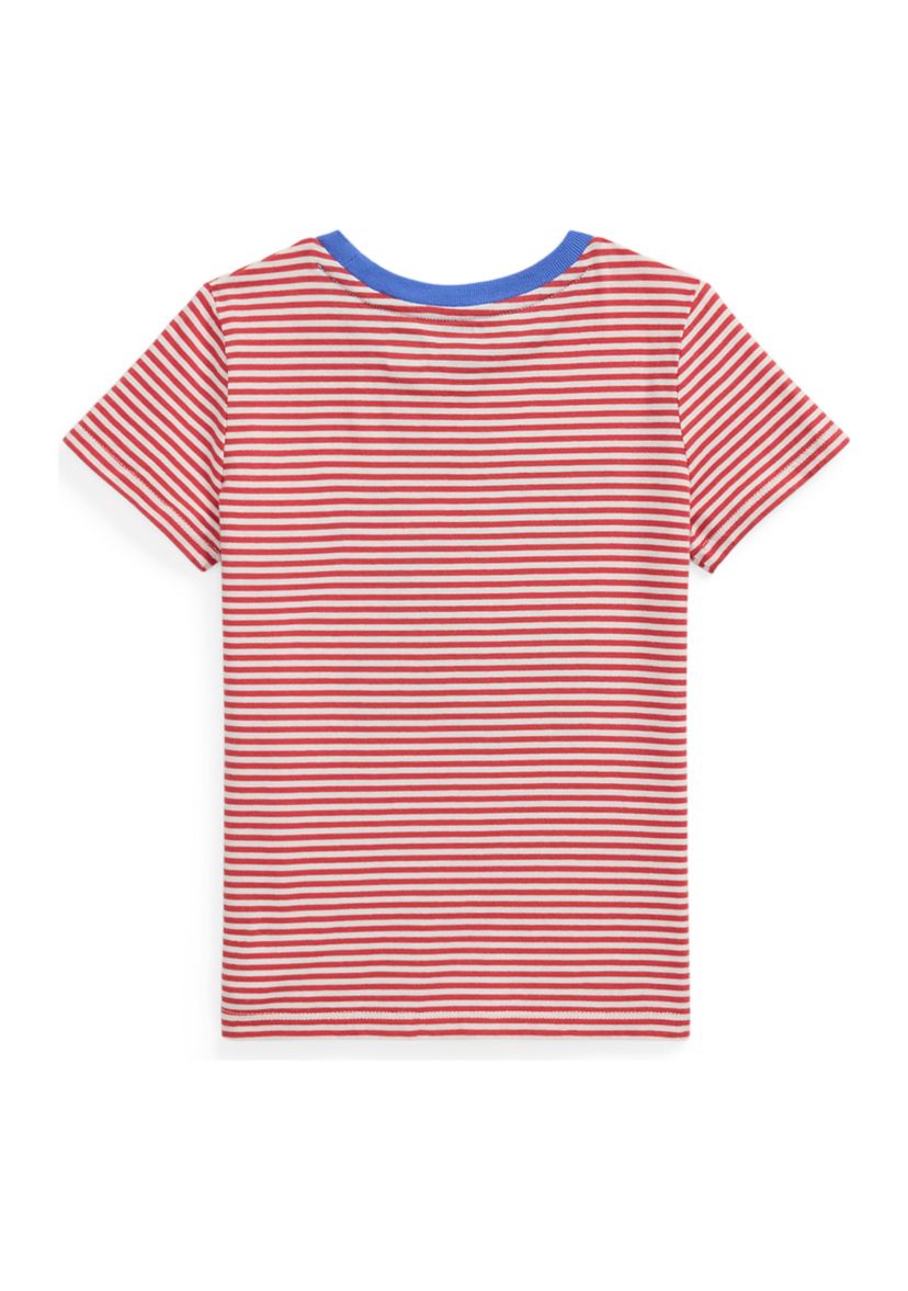 Girls 2-6x Embroidered Portofino Cotton Jersey T-Shirt