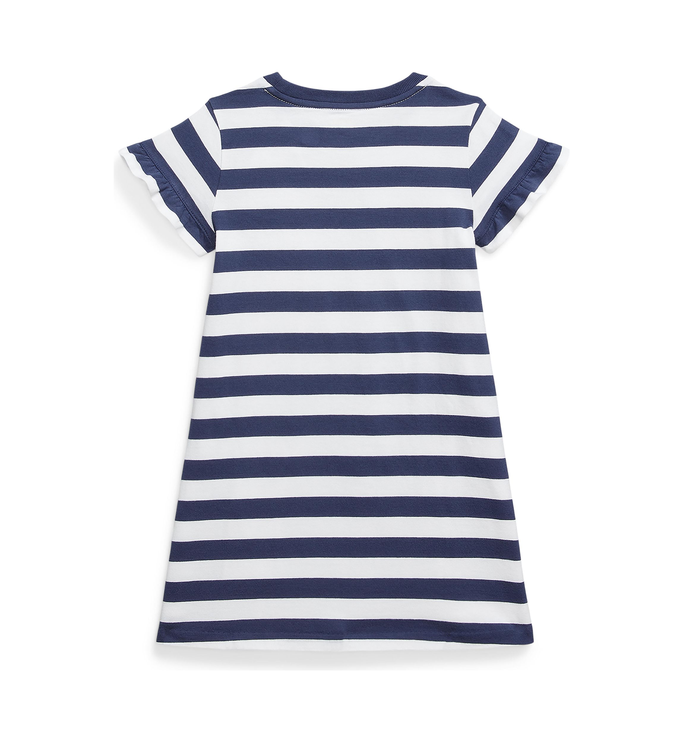Girls 2-6x Striped Polo Bear Cotton T-Shirt Dress
