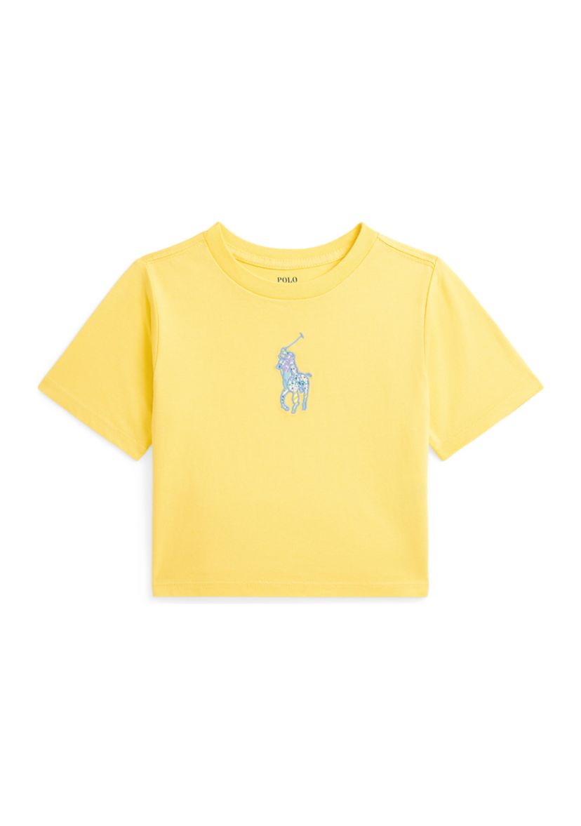 Girls 2 - 6x Big Pony Cotton Jersey Boxy T-Shirt