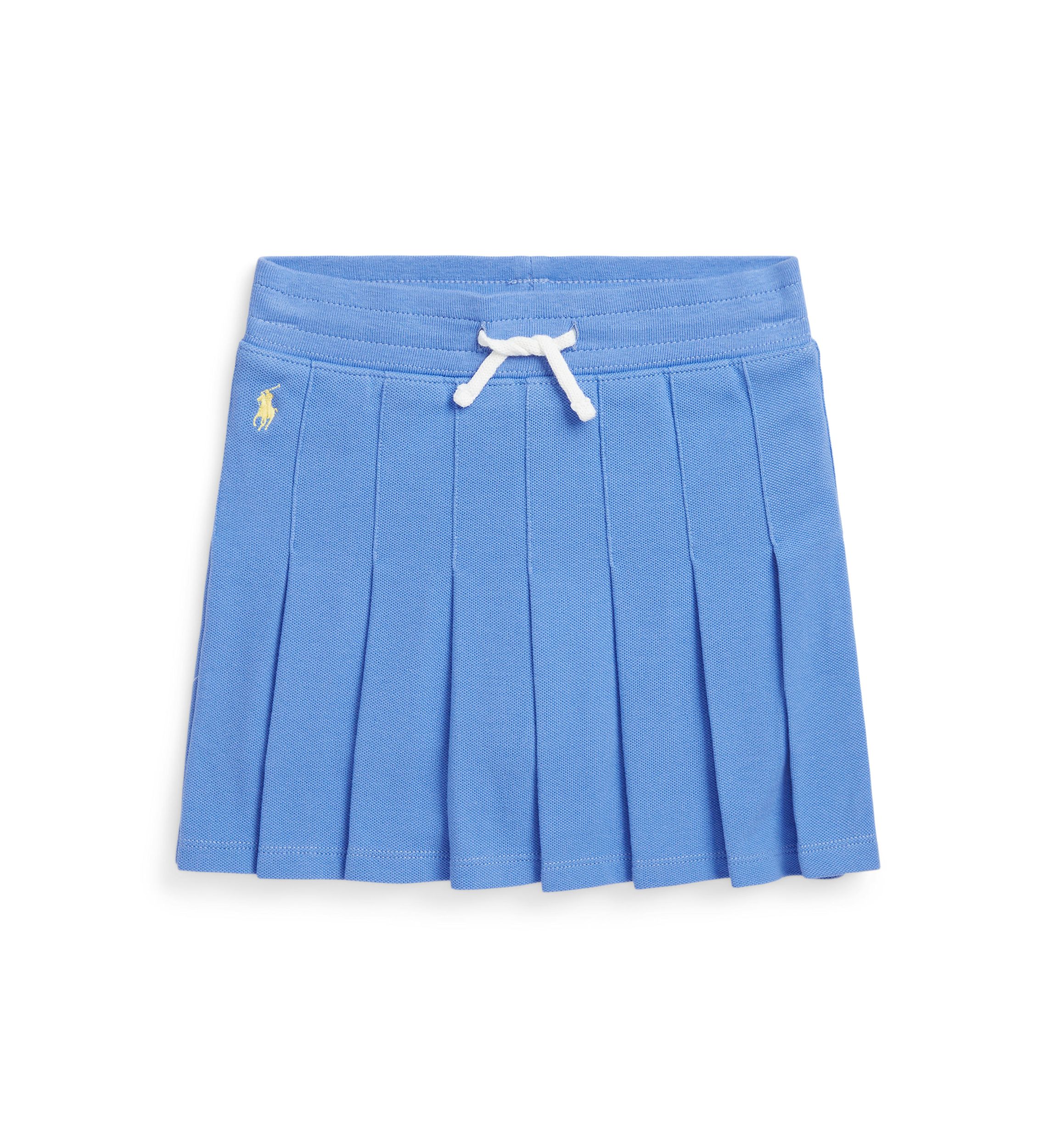Girls 2-6x Pleated Stretch Mesh Skort