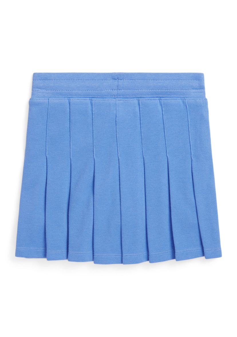 Girls 2-6x Pleated Stretch Mesh Skort