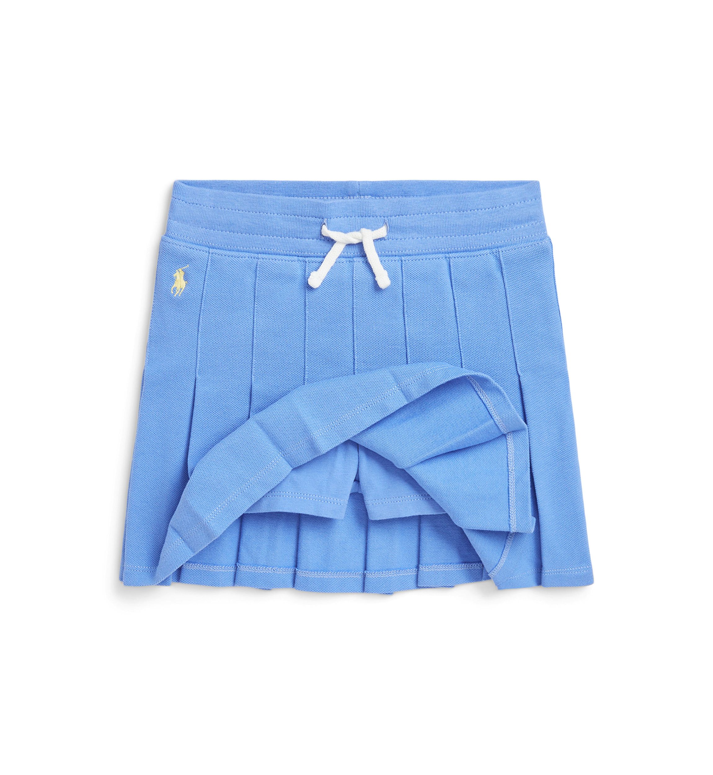Girls 2-6x Pleated Stretch Mesh Skort