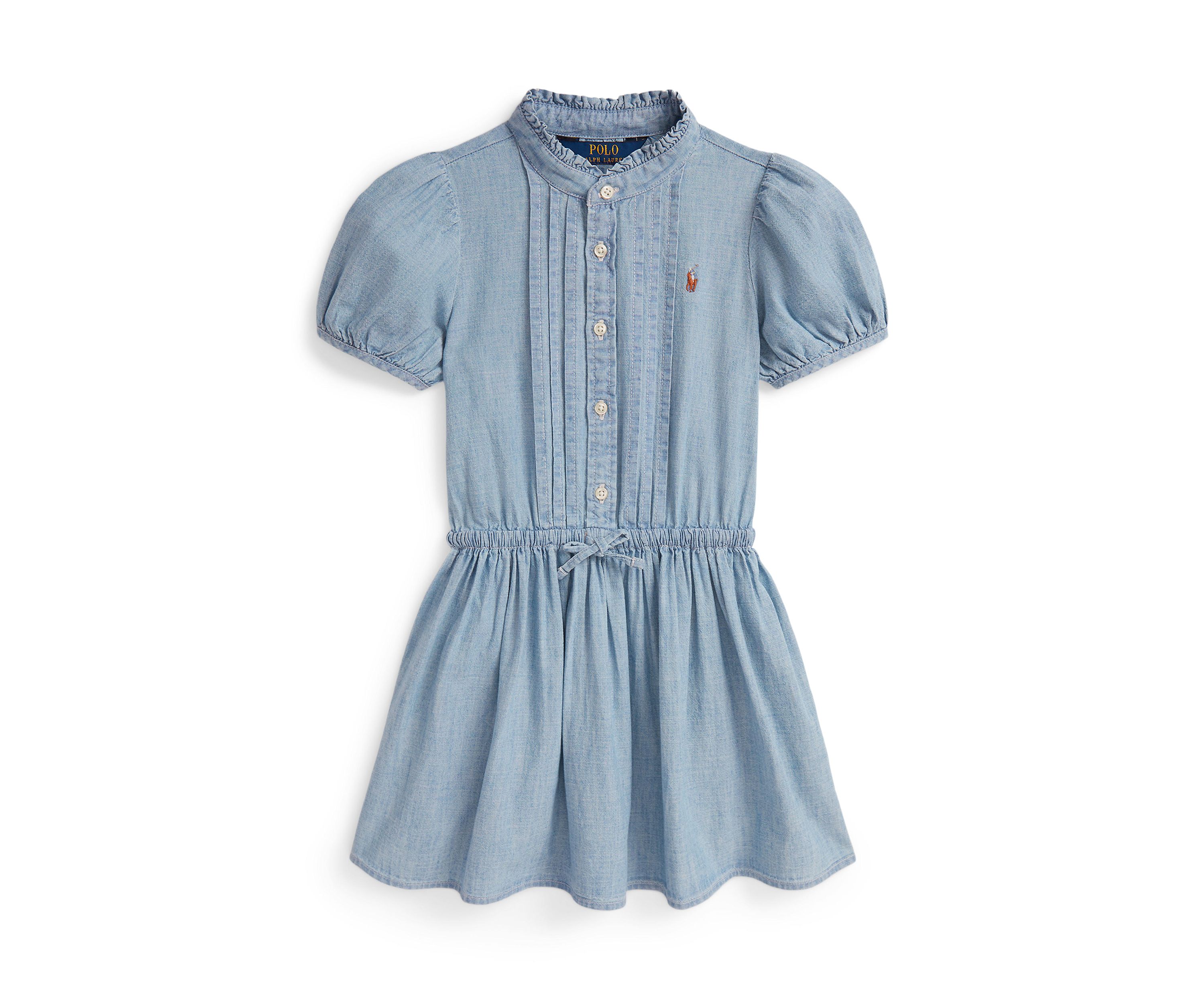 Girls 2-6x Logo Cotton Jersey Bubble Shortall