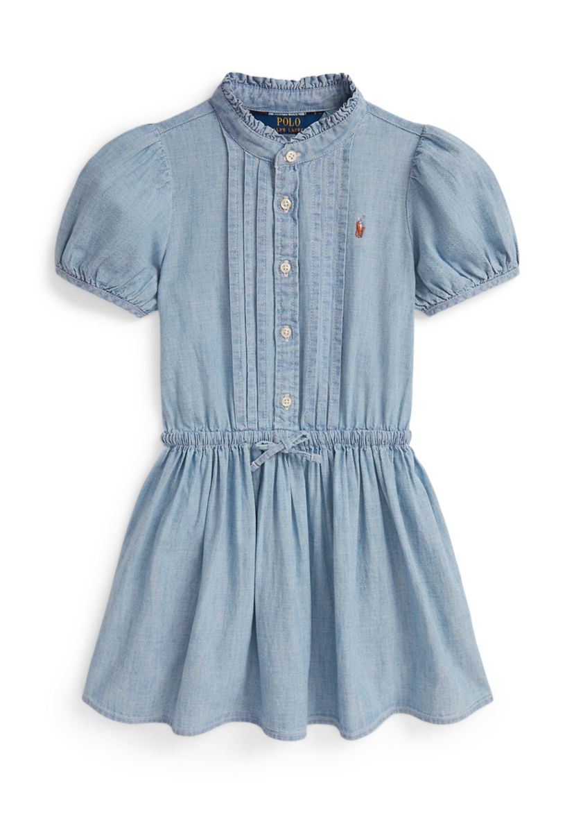 Girls 2-6x Logo Cotton Jersey Bubble Shortall