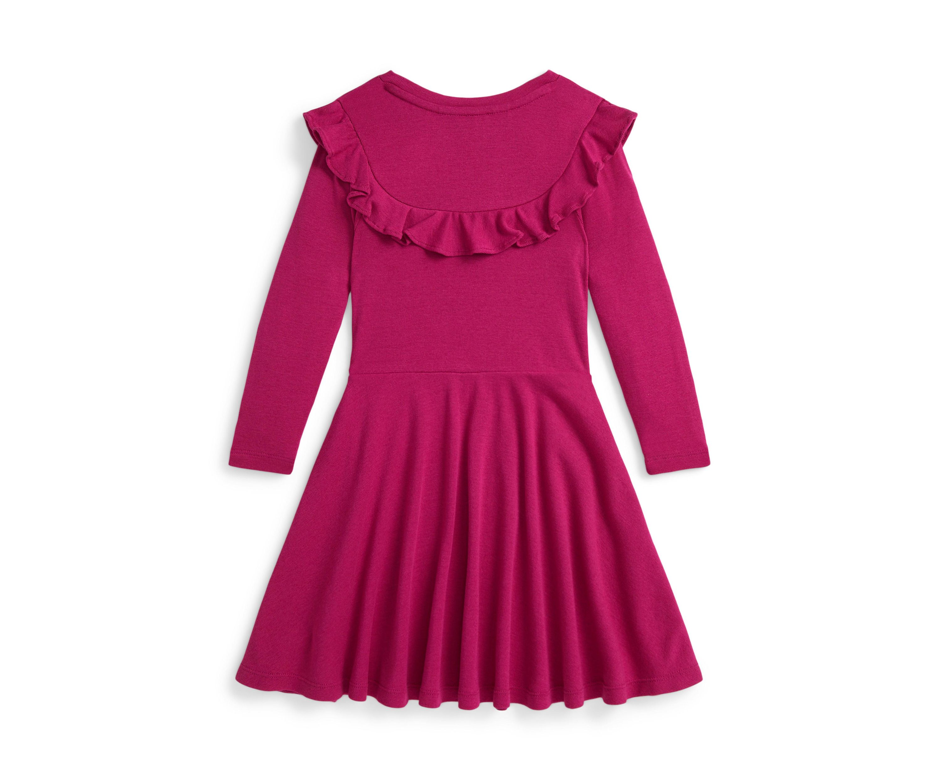 Girls 2-6x Ruffled Cotton Modal Dress